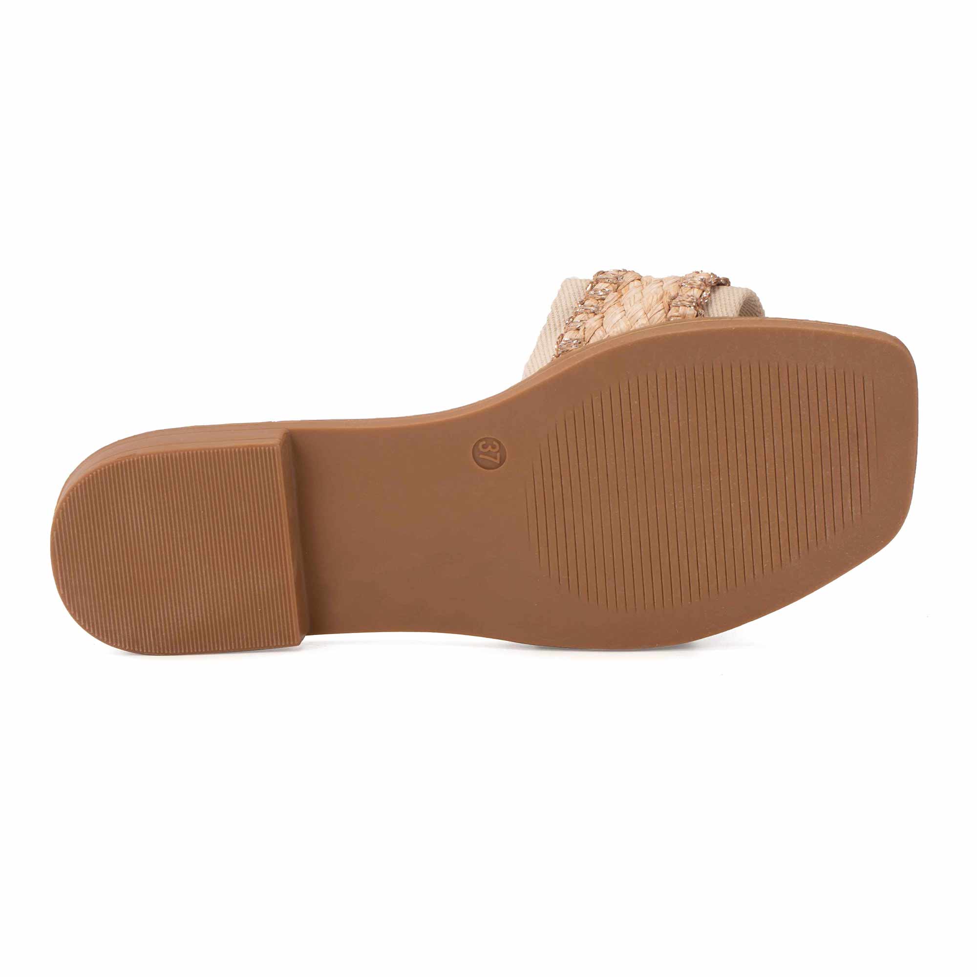 JOMIX Ciabatte Estive da Donna a Punta Quadrata Eleganti Pantofole Piatte WFC250364