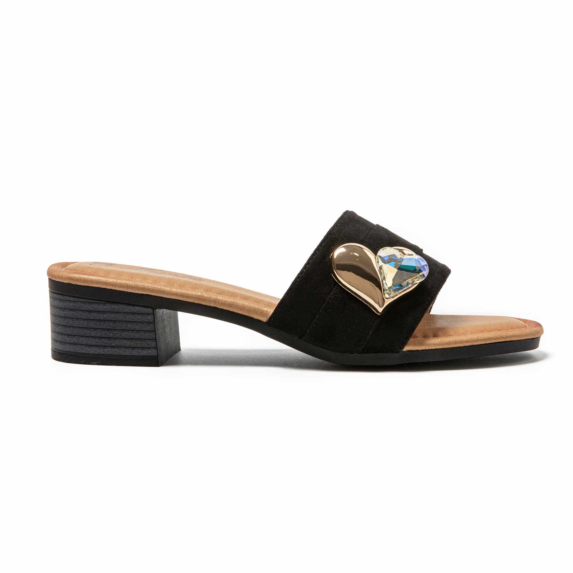 JOMIX Ciabatte Estive da Donna con Tacco Alto Pantofole Eleganti e Confortevoli WWC250244