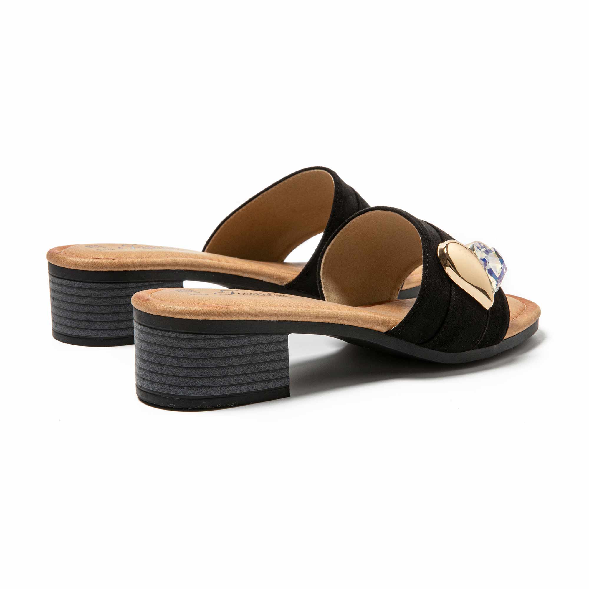 JOMIX Ciabatte Estive da Donna con Tacco Alto Pantofole Eleganti e Confortevoli WWC250244