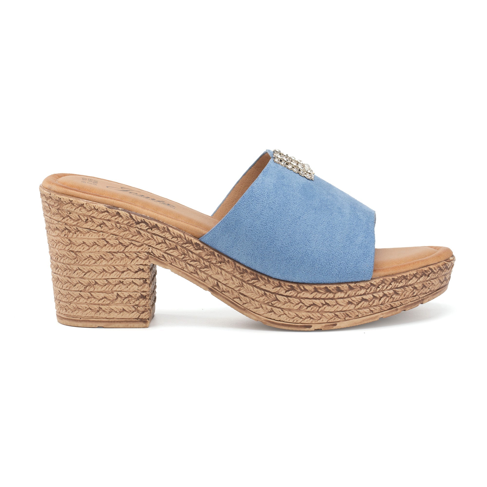 JOMIX Ciabatte Estive da Donna con Tacco Alto Pantofole Eleganti e Confortevoli WWC250251