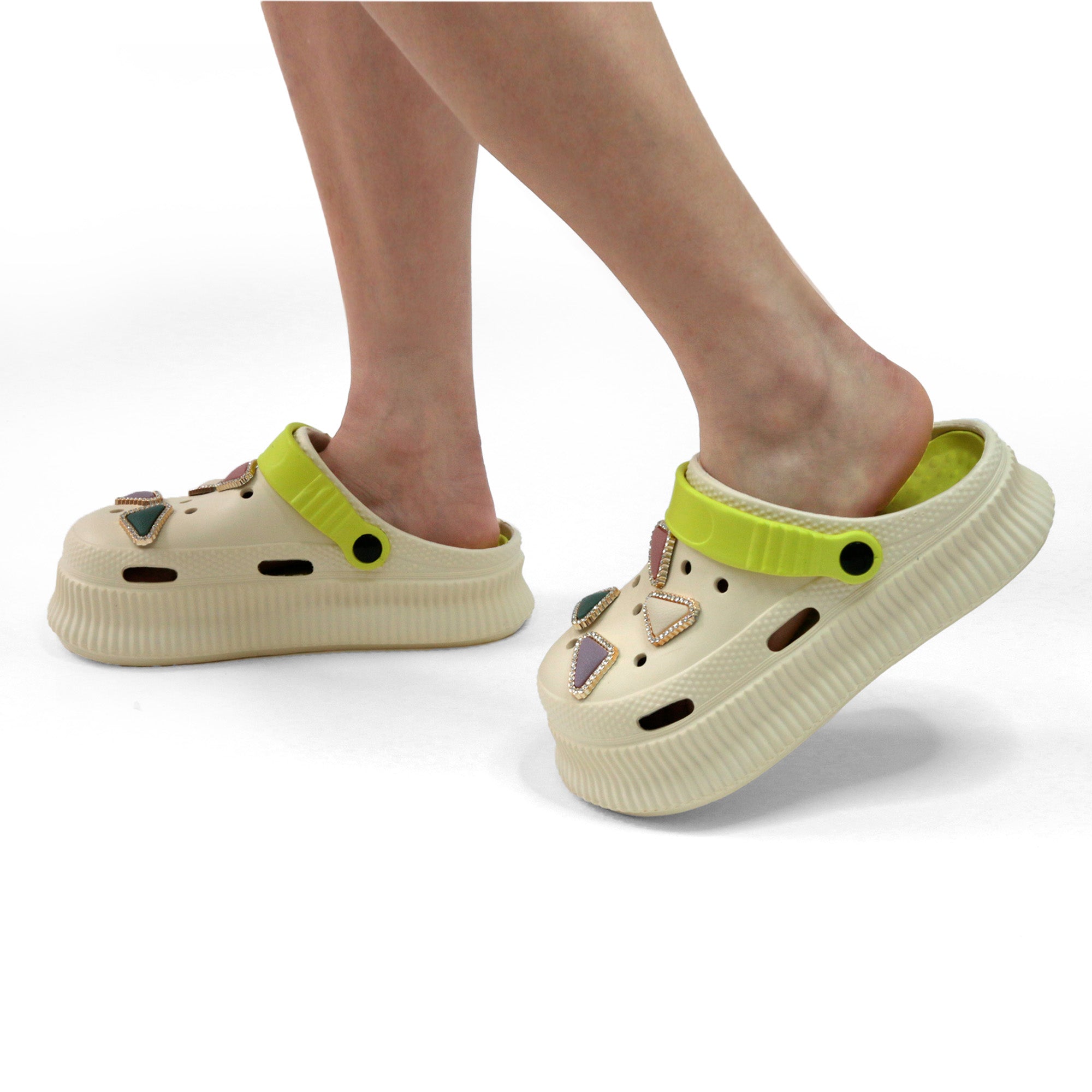 JOMIX Ciabatte Estive da Donna in Gomma Confortevoli ed Elasticizzate WEG250500