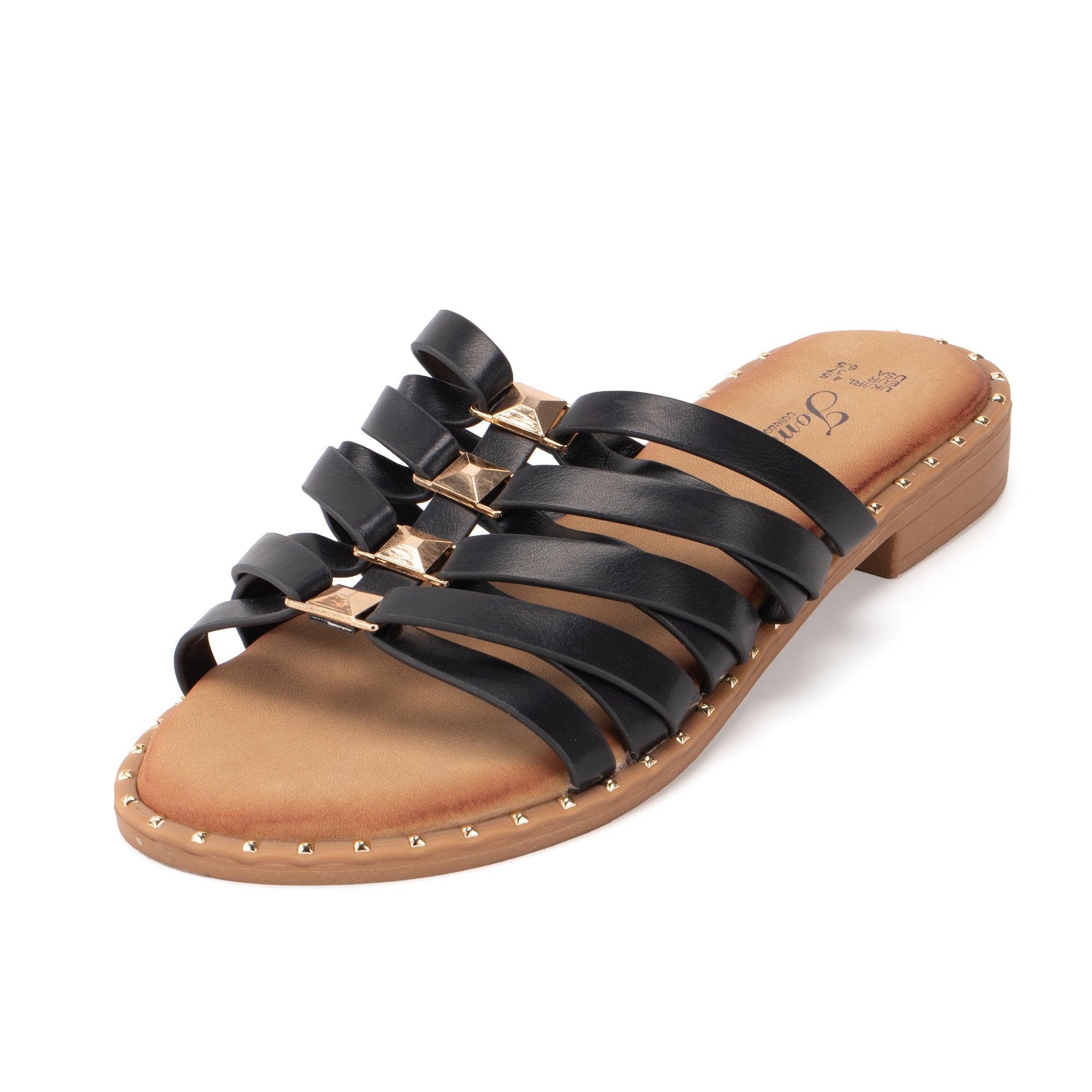 JOMIX Ciabatte Estive da Donna in Pelle Pantofole da Spiaggia Eleganti Morbide WFC250362