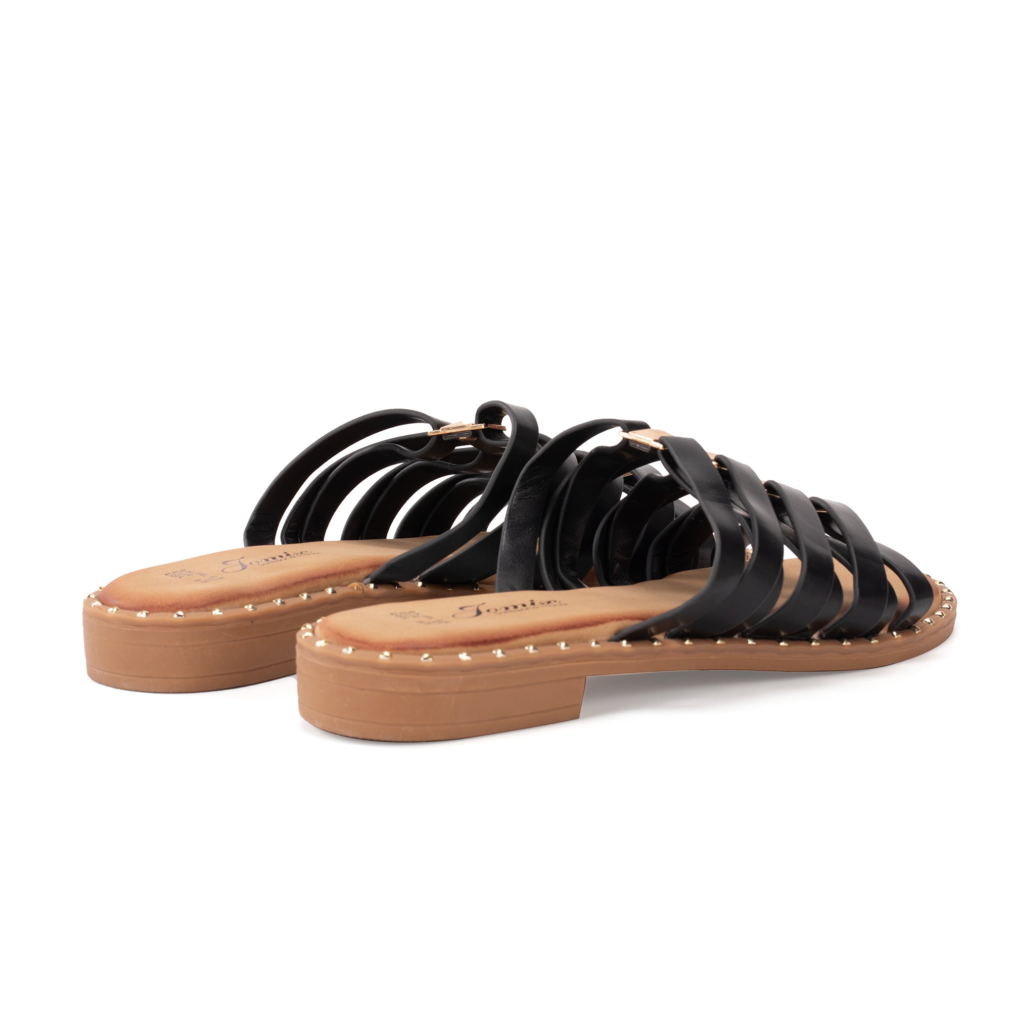 JOMIX Ciabatte Estive da Donna in Pelle Pantofole da Spiaggia Eleganti Morbide WFC250362