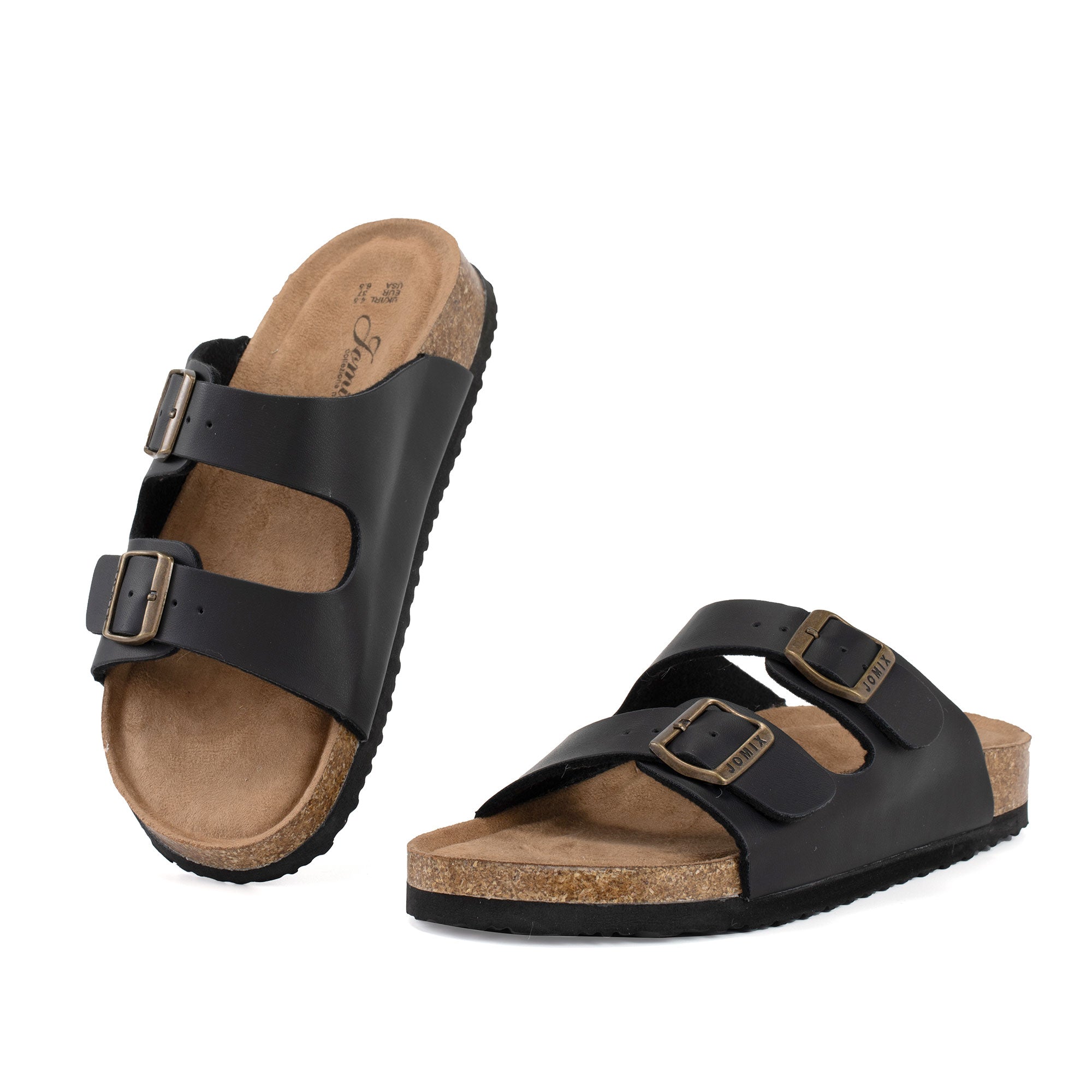 JOMIX Ciabatte Estive da Donna Pantofole in Sughero con Fibbia Regolabile WCX250343