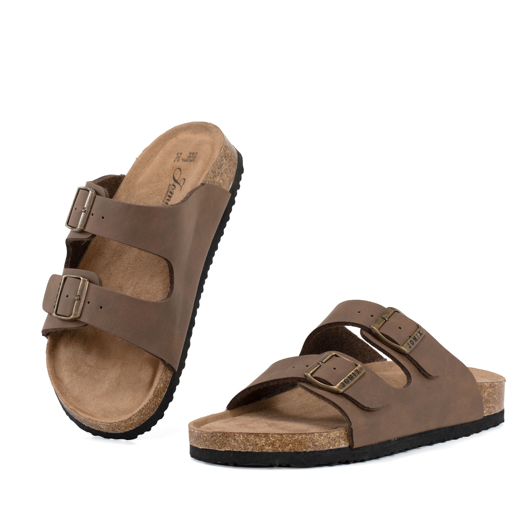 JOMIX Ciabatte Estive da Donna Pantofole in Sughero con Fibbia Regolabile WCX250343