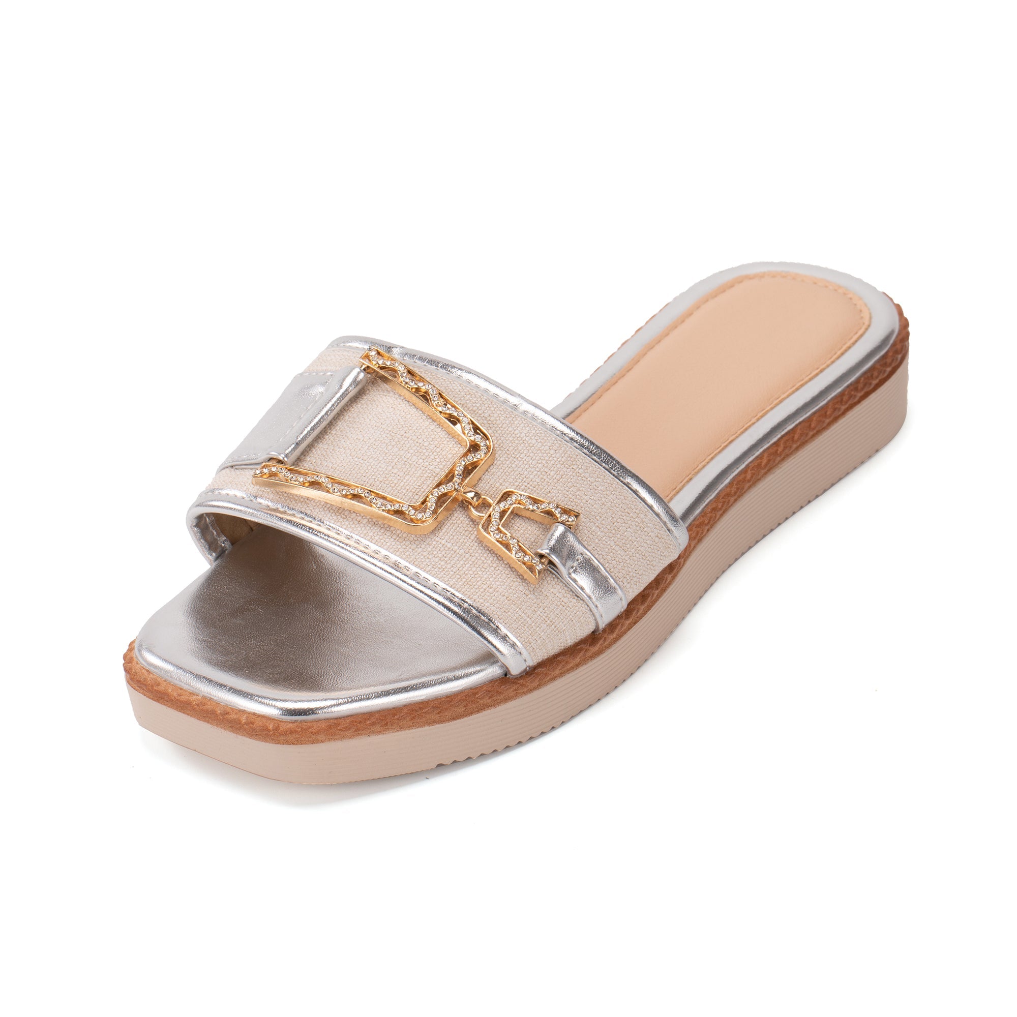 JOMIX Ciabatte Estive da Mare da Donna Pantofole Piatte Eleganti Antiscivolo WFC250372