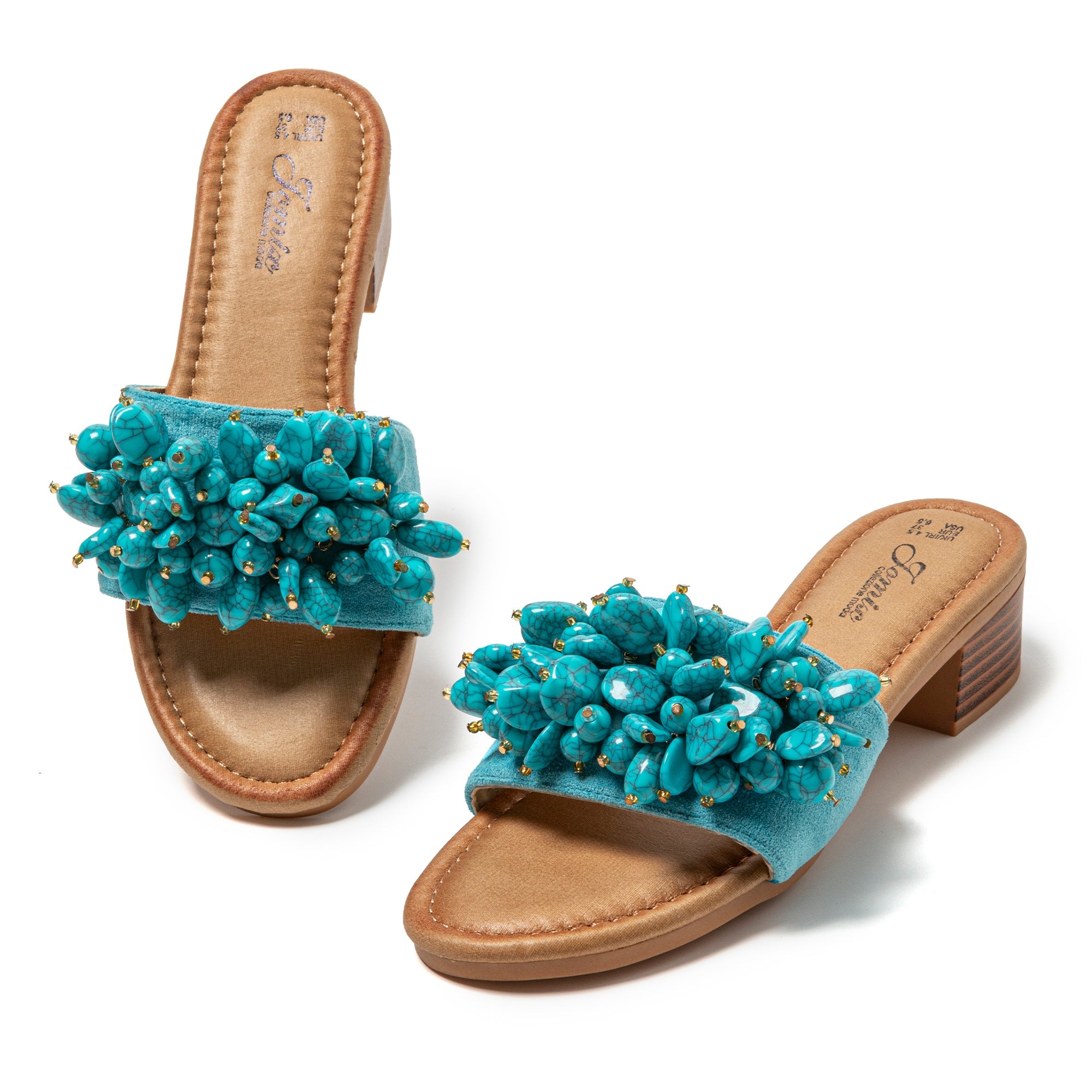 JOMIX Ciabatte Estive da Spiaggia da Donna Pantofole con Tacco Basso Suola WWC250243