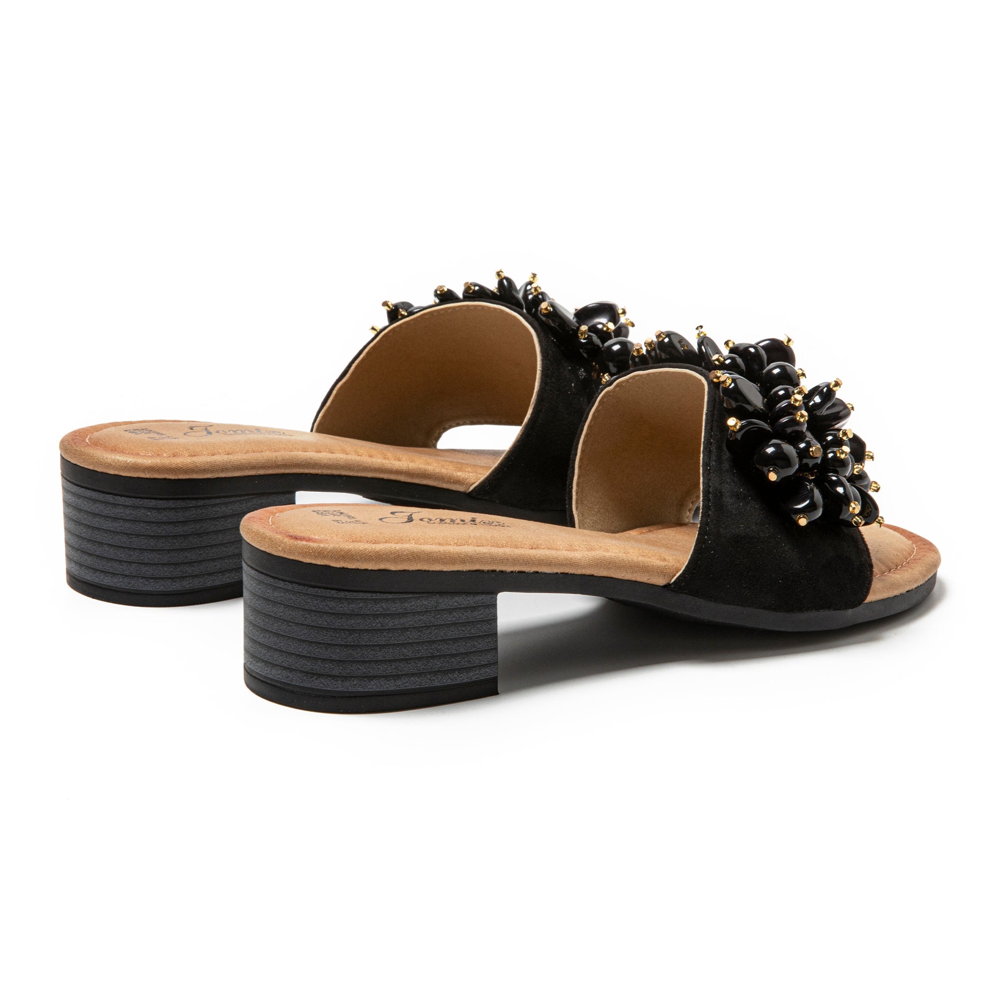 JOMIX Ciabatte Estive da Spiaggia da Donna Pantofole con Tacco Basso Suola WWC250243