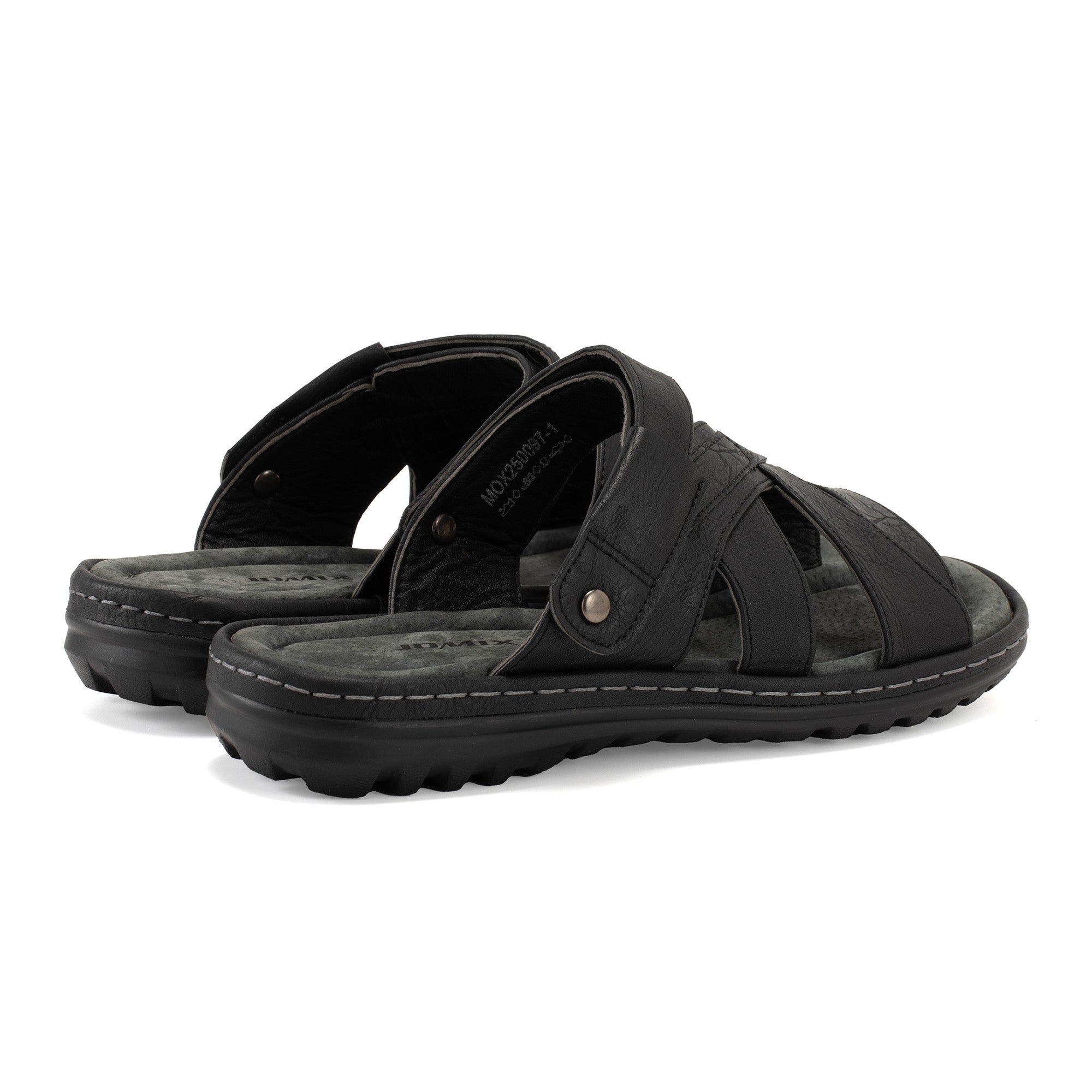 JOMIX Ciabatte Estive da Uomo in Cuoio Spiaggia Antiscivolo Morbide MOX250097