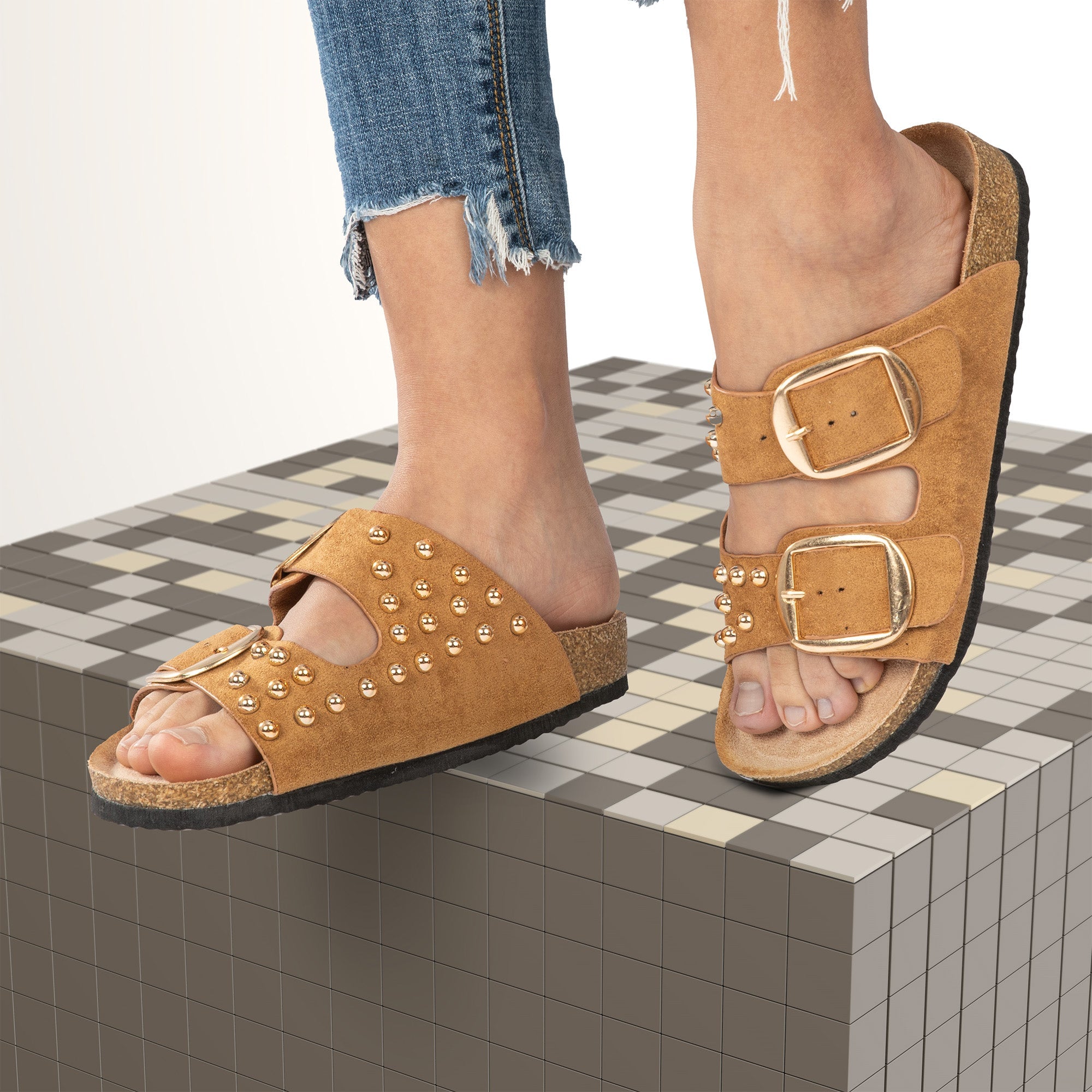 JOMIX Ciabatte Estive Eleganti Donna Pantofole da Spiaggia Antiscivolo Leggere WCX250706