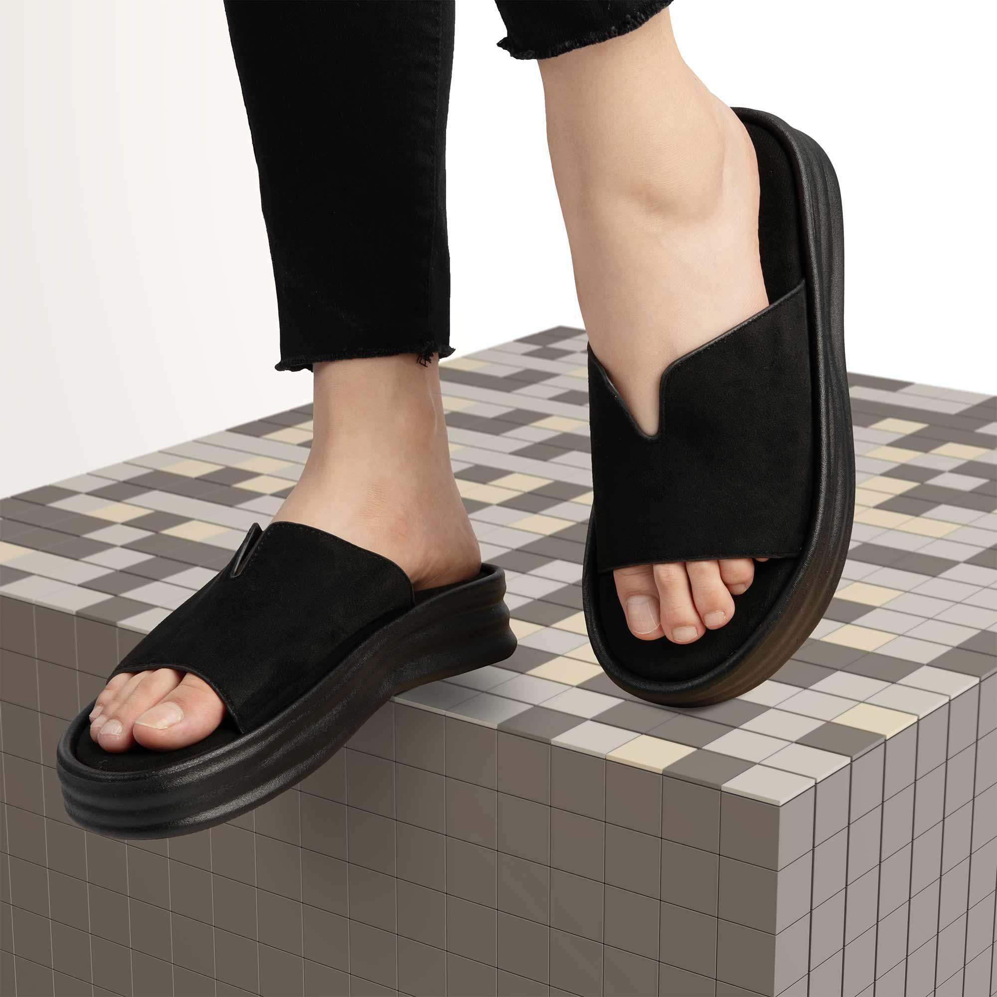 JOMIX Ciabatte Estive Morbide da Donna Pantofole Comode e Flessibili con Suole WFC250375