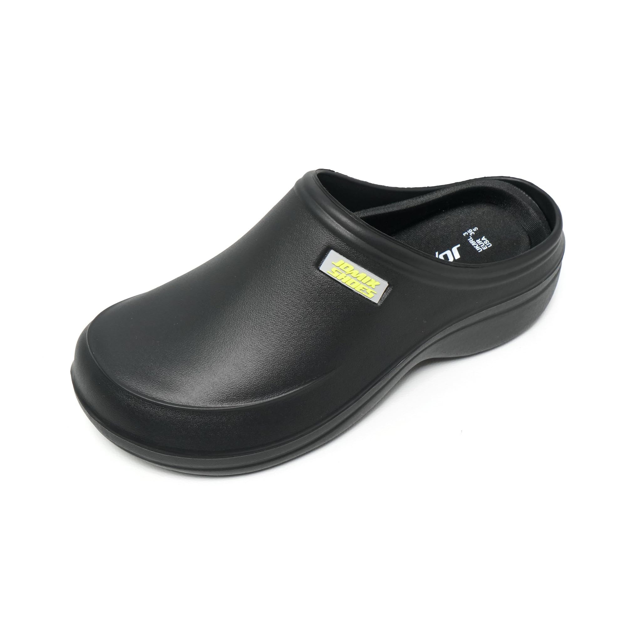 JOMIX Clogs Damen mit Fußbett Pantoletten Berufsschuhe Orthopädische Kochschuhe Bequeme Sanitär - Clogs Medizinische Gartenschuhe Gesundheitsschuhe