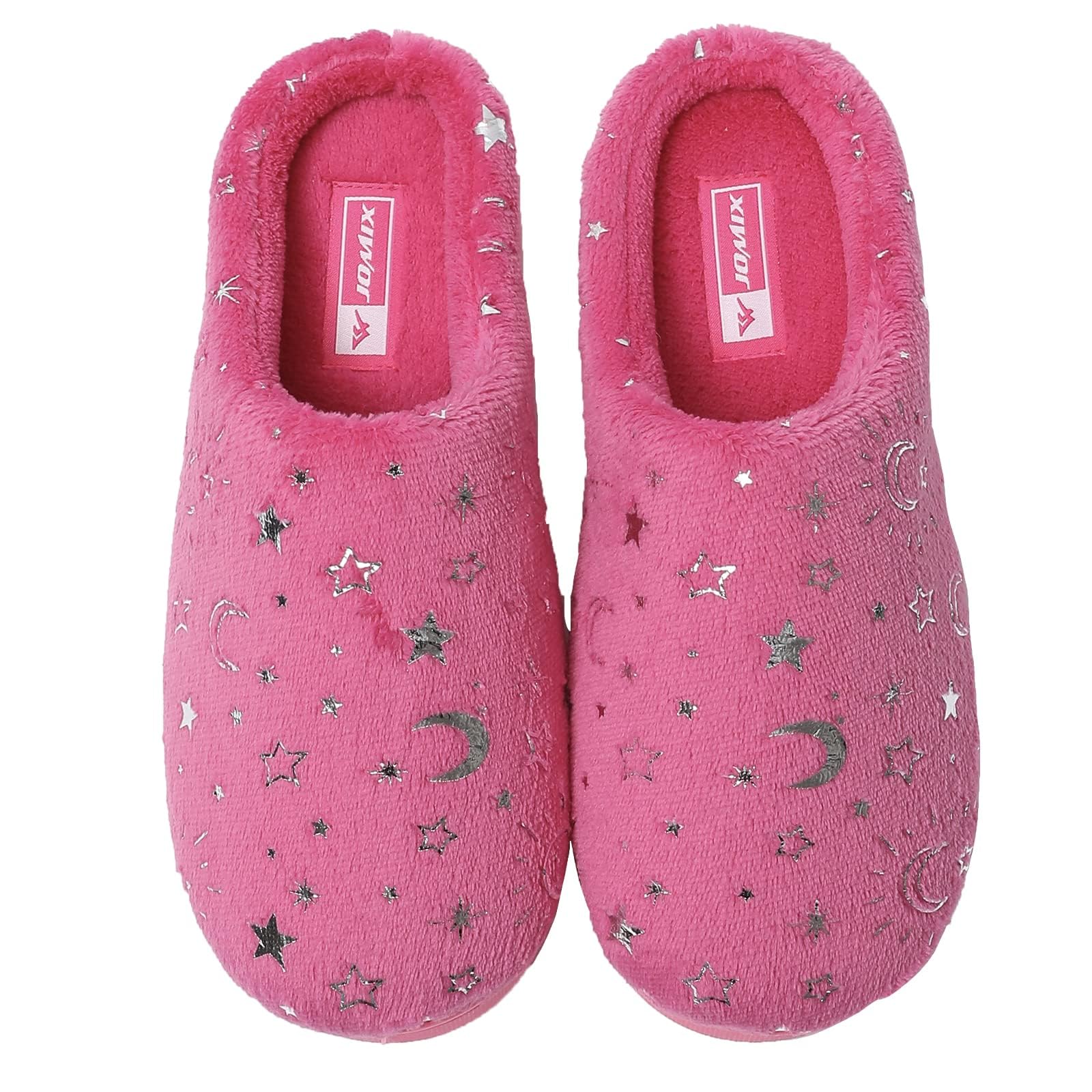 JOMIX Damen Hausschuhe Winter Pantoffeln Unisex Warme Plüsch Bequeme Slippers Rutschfeste
