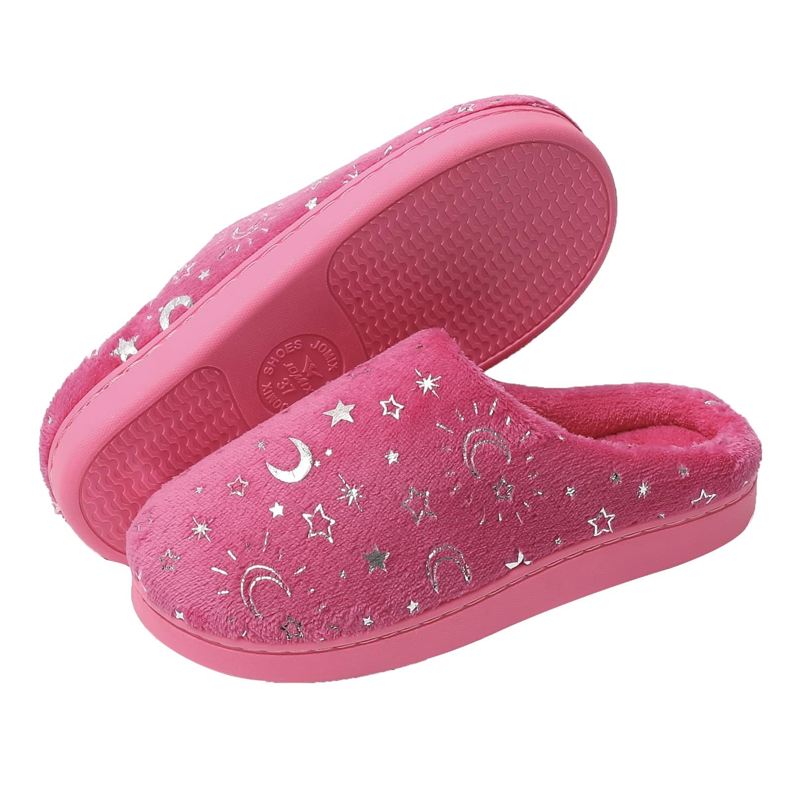 JOMIX Damen Hausschuhe Winter Pantoffeln Unisex Warme Plüsch Bequeme Slippers Rutschfeste