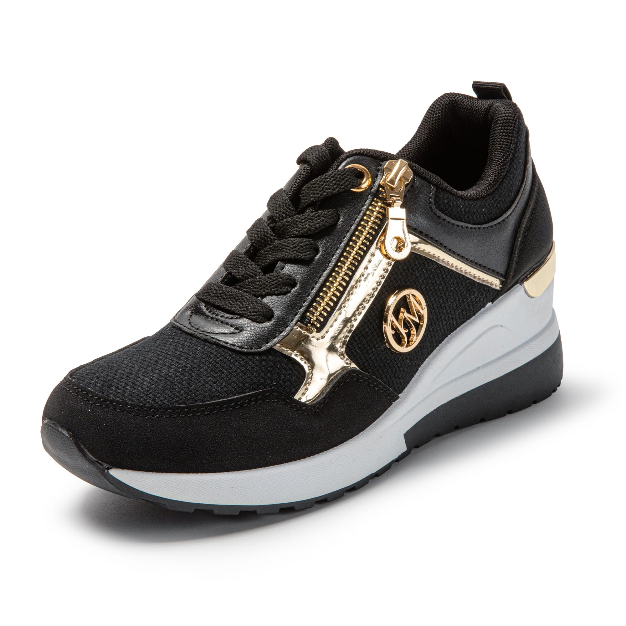 JOMIX Damen Laufschuhe Atmungsaktiv Sneaker Leichtes Sportschuhe Turnschuhe Elegant Plateau Frizeitschuhe