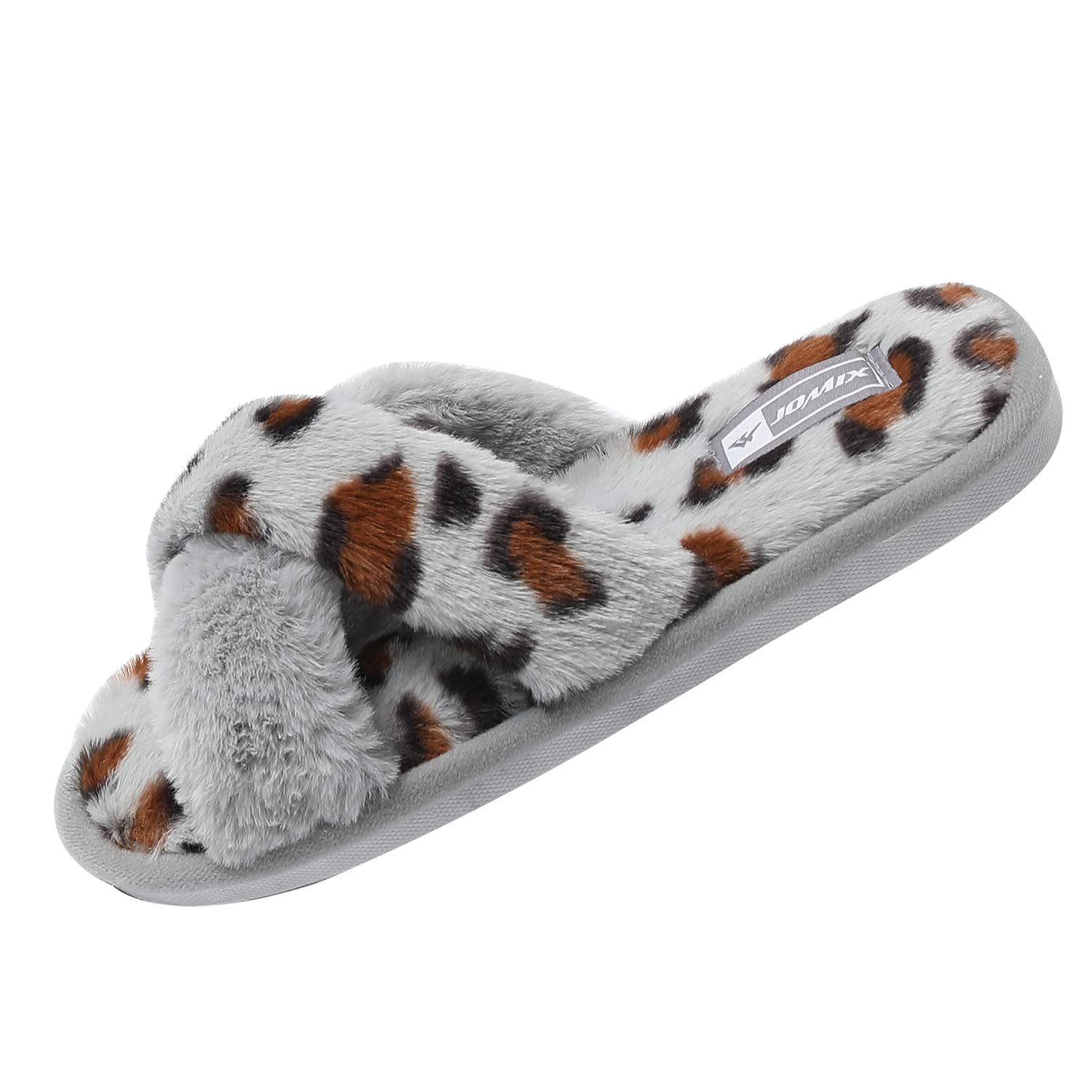 JOMIX Damen Pantoletten Blumen Clogs Sandalen Plateau Kork Strand Sommerschuhe