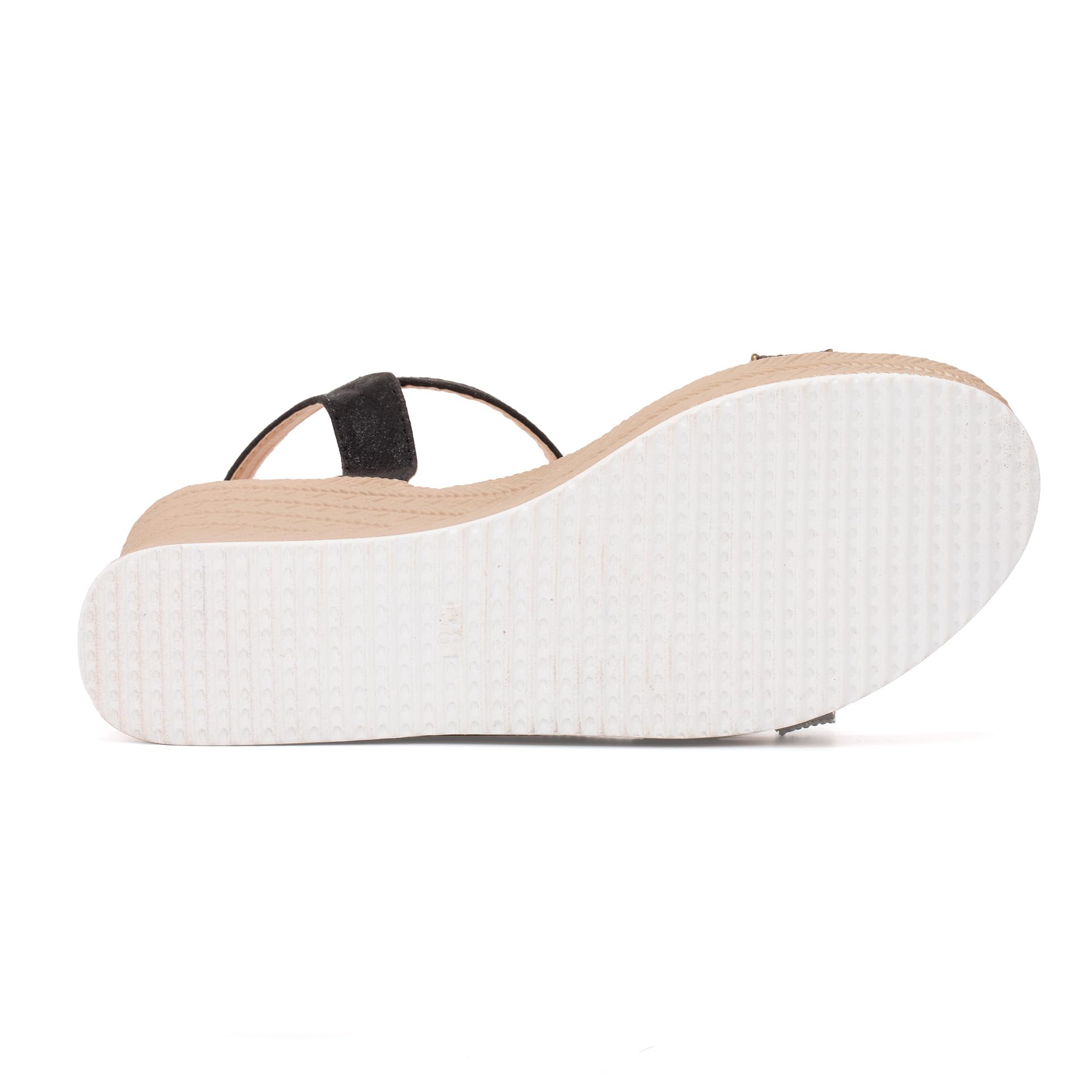 JOMIX Damen Sandalen Sommer Elegant Sandaletten mit Absatz Keilsandalen Sommerschuhe Verstellbar Schnalle Strandsandalen