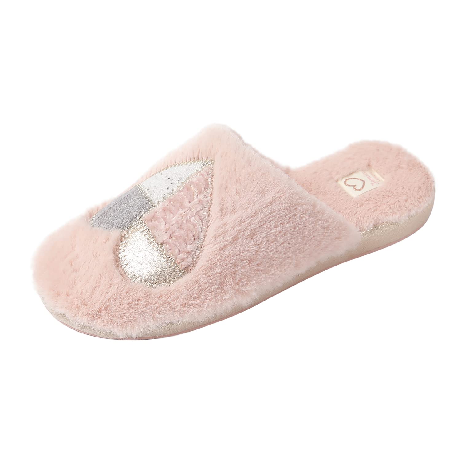 JOMIX Damen Schlappen Plateau Sandalen Pantoletten Keilabsatz Sandal Sommerschuhe Slipper Strandschuhe