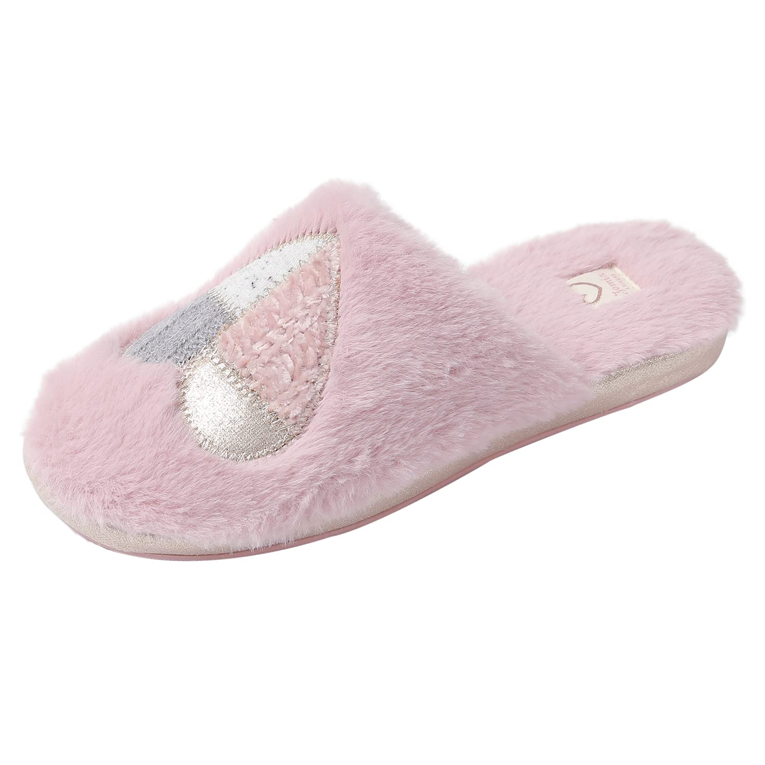 JOMIX Damen Schlappen Plateau Sandalen Pantoletten Keilabsatz Sandal Sommerschuhe Slipper Strandschuhe