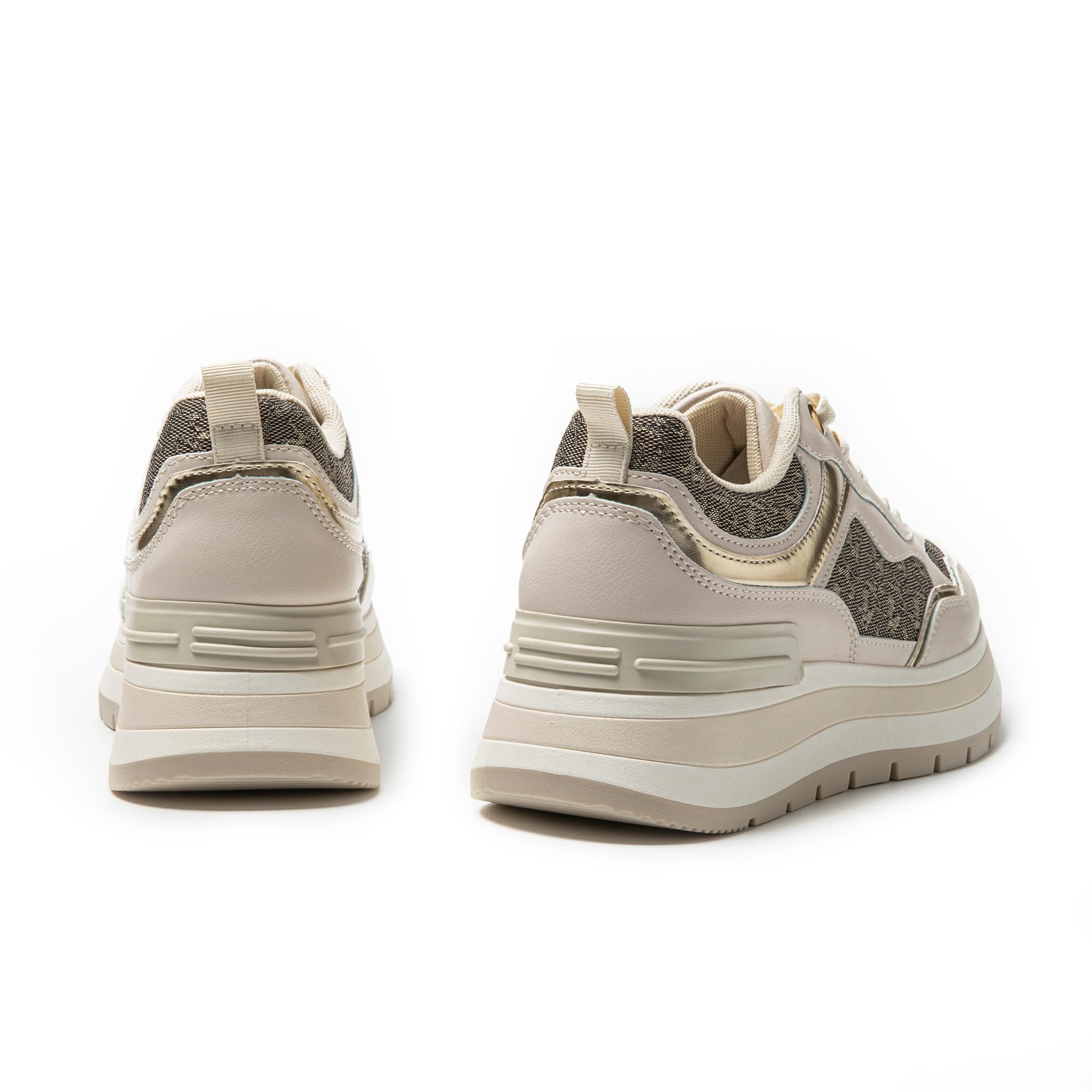 JOMIX Damen Sneaker rutschfeste Sportschuhe Freizeitschuhe Leicht Joggingschuhe Bequeme Leder Walkingschuhe Laufschuhe