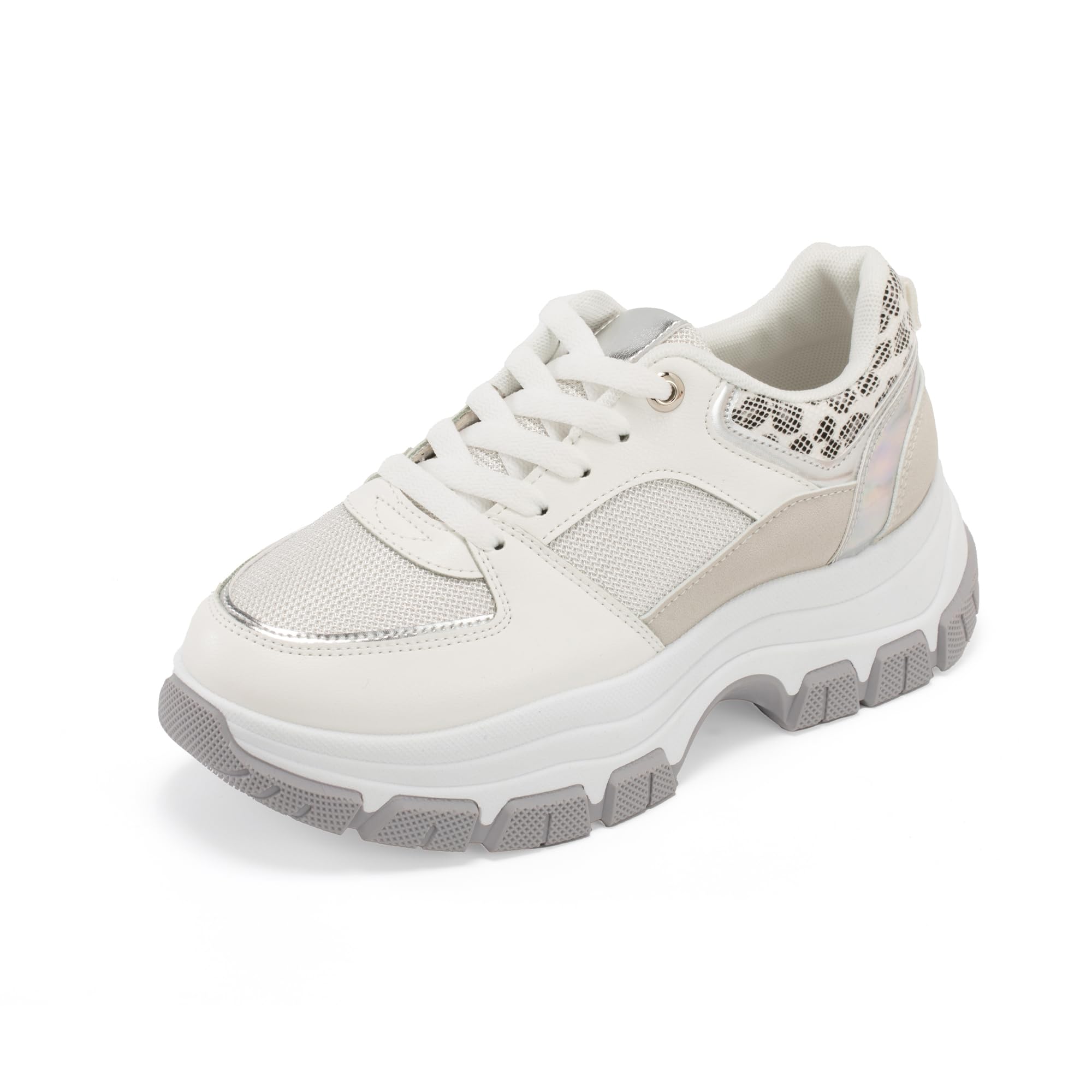 JOMIX Damen Sportschuhe Rutschfeste Sneaker Straßen Laufschuhe Atmungsaktive Joggingschuhe Leicht Walkingschuhe Turnschuhe Tennis Fitness Gym