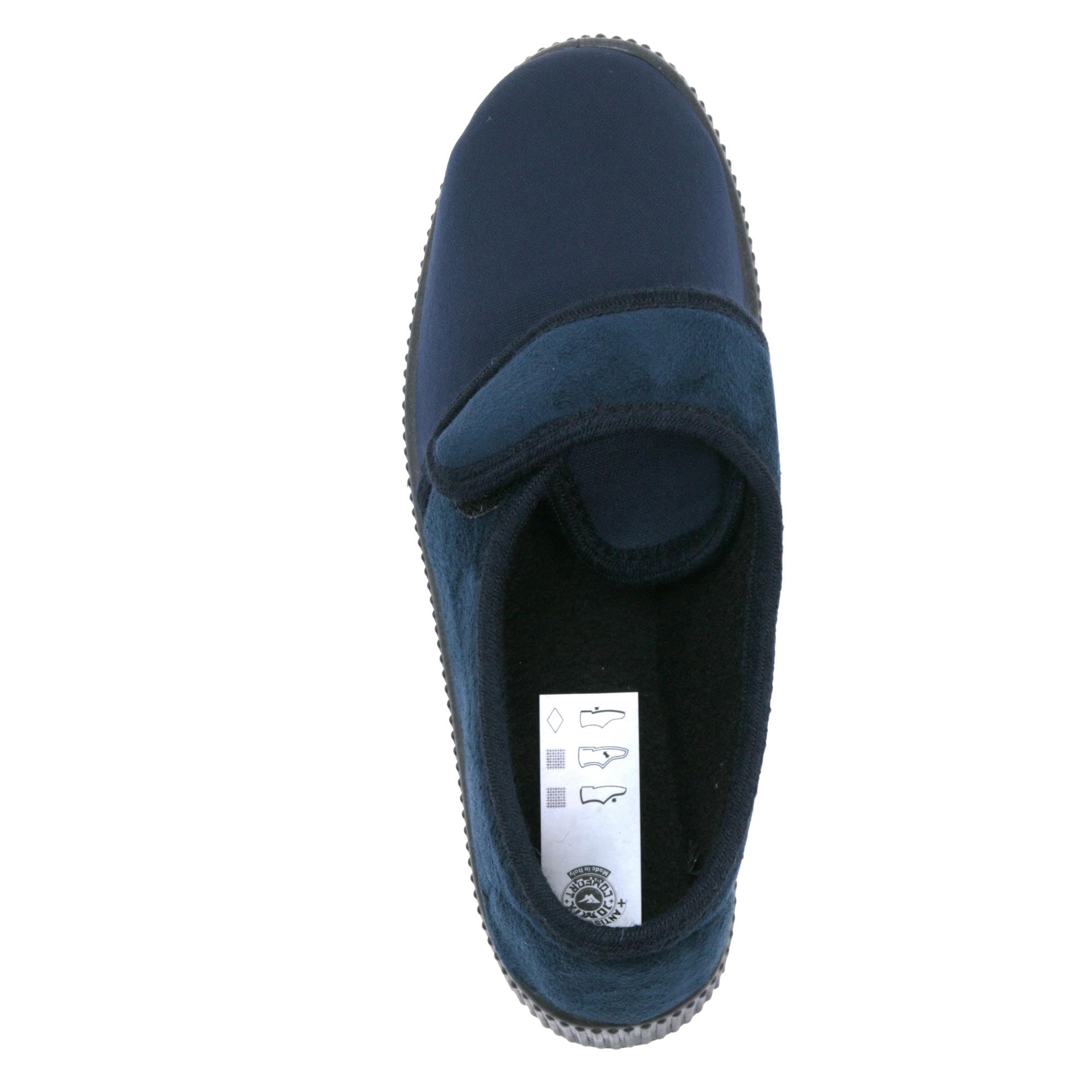 JOMIX Diabetiker Schuhe Damen Orthopädische Pantoffeln Senioren Hausschuhe mit Klettverschluss Leichte Atmungsaktiv Pantoletten mit Memory Foam Bequeme Slipper