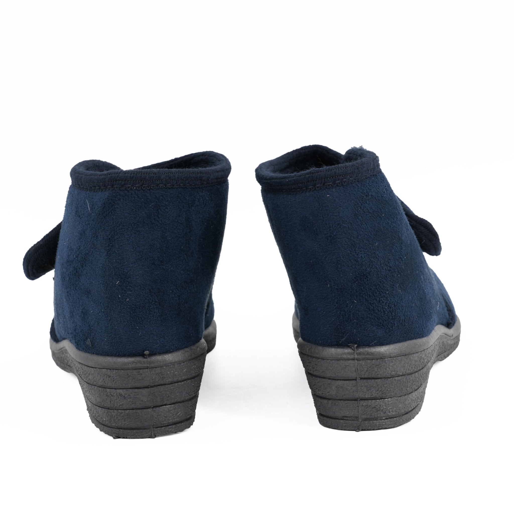 JOMIX Diabetiker Schuhe Damen Orthopädische Winter Stiefeletten Senioren Hausschuhe mit Klettverschluss