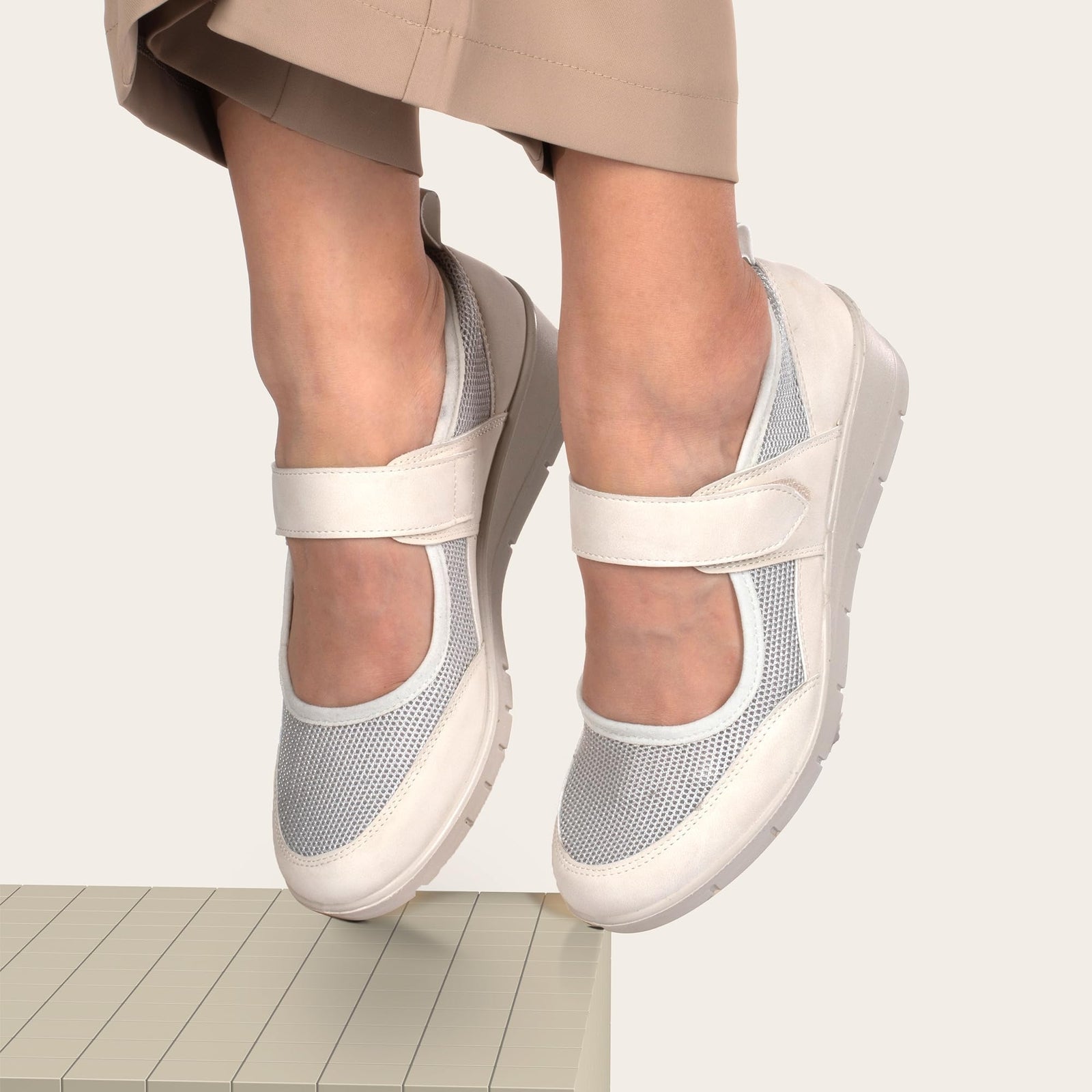 JOMIX Donna Scarpe Casual Tacco Pendenza Estate Scarpe da Passeggio Moda