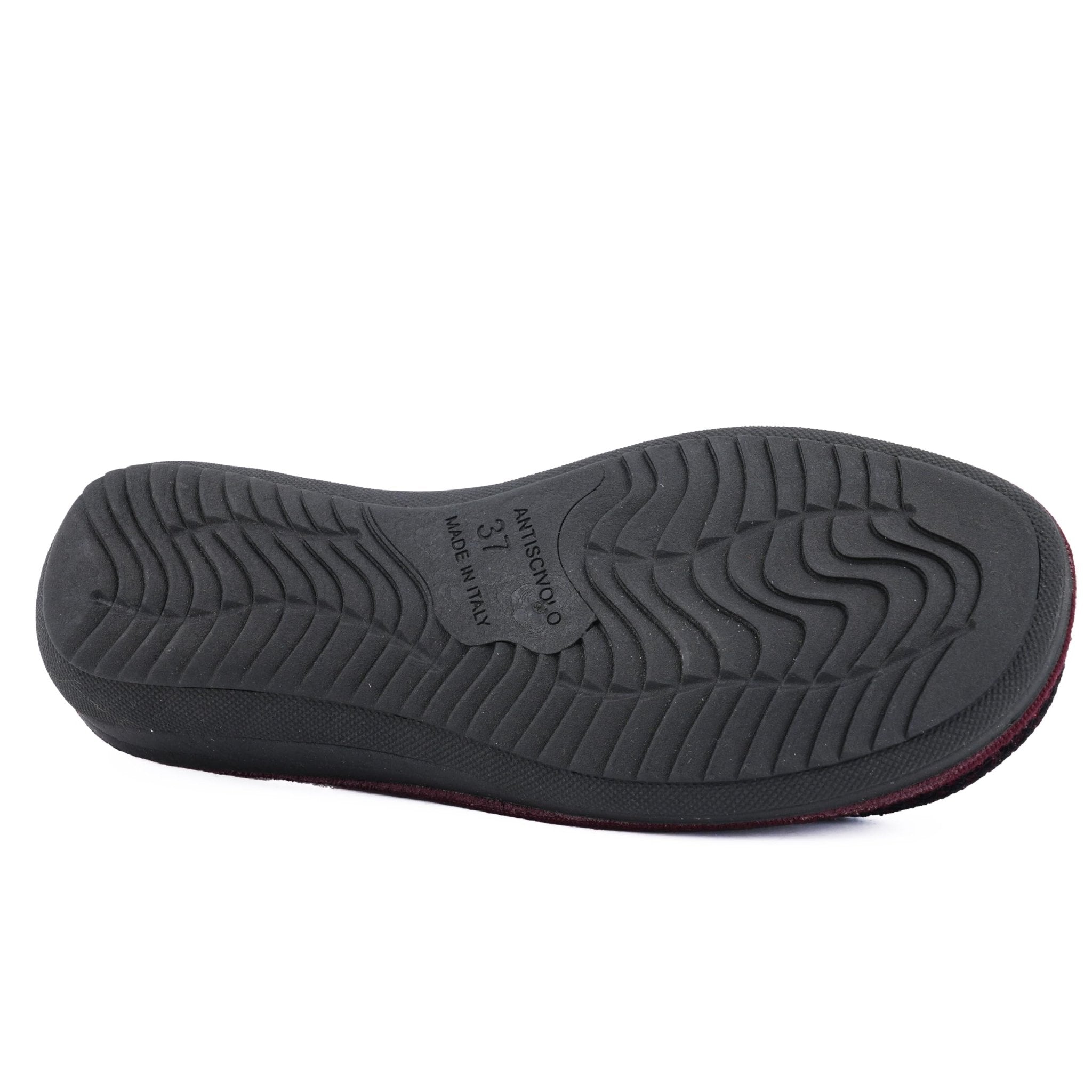 JOMIX Hausschuhe Damen Pantoletten mit Absatz Winter Bequeme Anatomische Pantoffeln Made in Italy