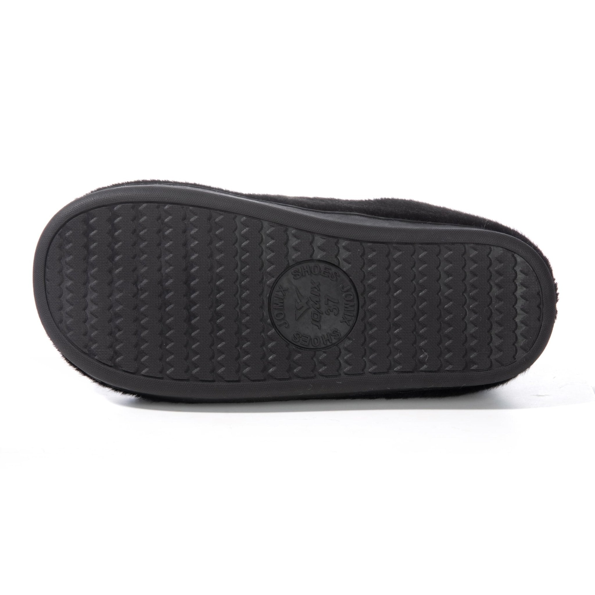 JOMIX Hausschuhe Damen Winter Gefüttert Plüsch Pantoffeln Bequeme Anatomische Warme Elegant Geschlossene Slippers