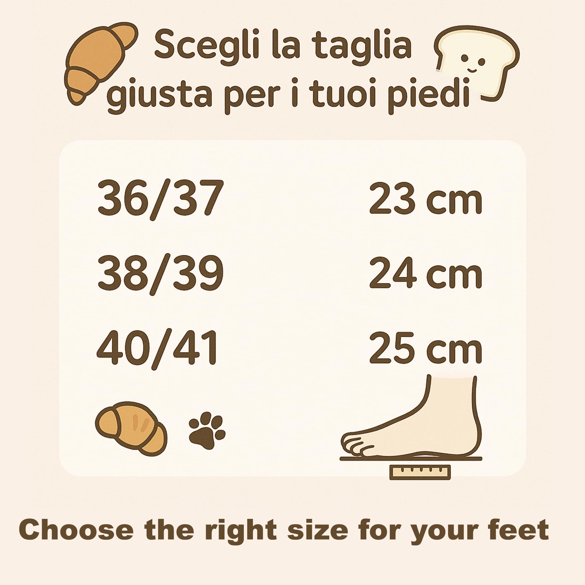 JOMIX Hausschuhe Damen Winter Warme Plüsch Gefüttert Pantoffeln Bequeme Lustige Slippers mit Brotmuster