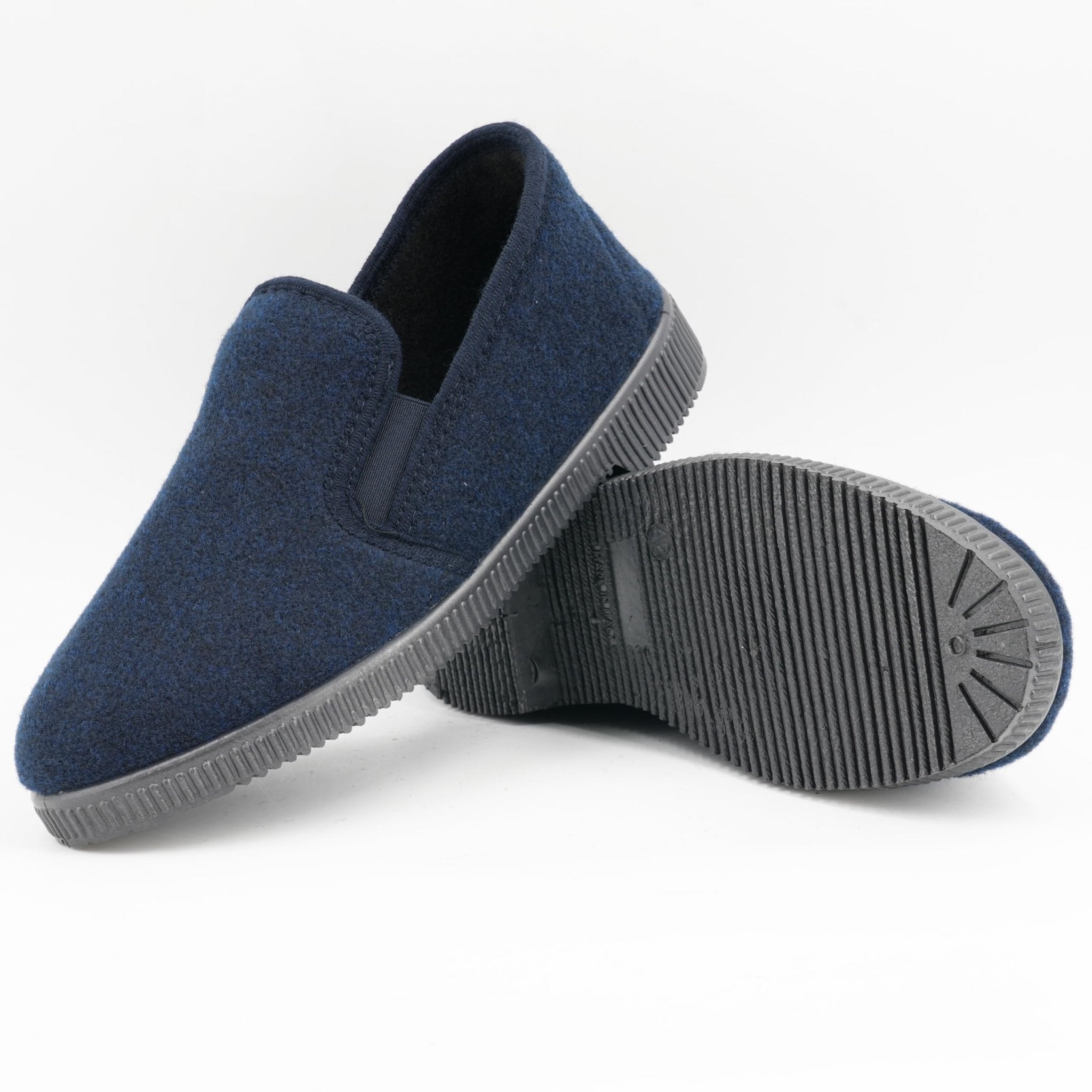 JOMIX Hausschuhe Herren Diabetiker Schuhe, Herren Niedrige Hausschuhe Senioren Winterschuhe Hausschuhe Breiter Fuß Filzpantoffeln Mit Memory Foam Sohle