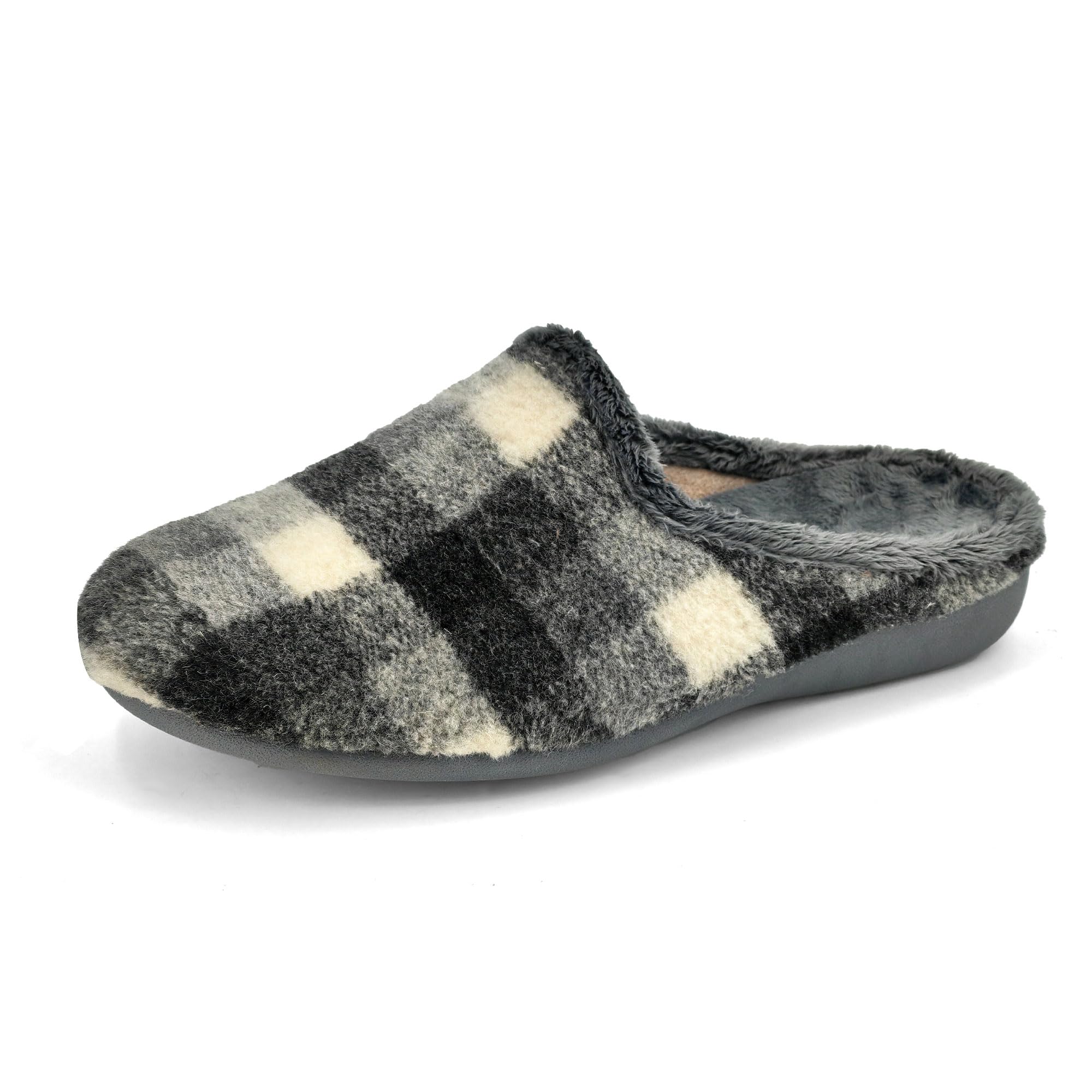 JOMIX Hausschuhe Herren Gefüttert Plüsch Clogs Winter Lammfell Pantoffeln Made in Spanien