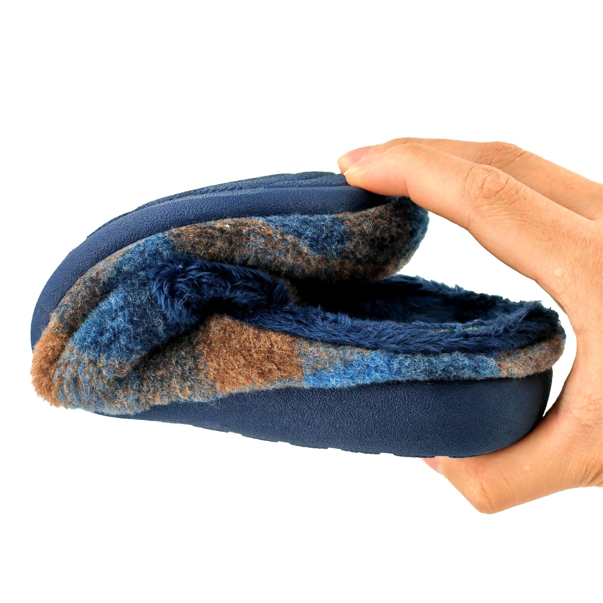 JOMIX Hausschuhe Herren Gefüttert Plüsch Clogs Winter Lammfell Pantoffeln Made in Spanien