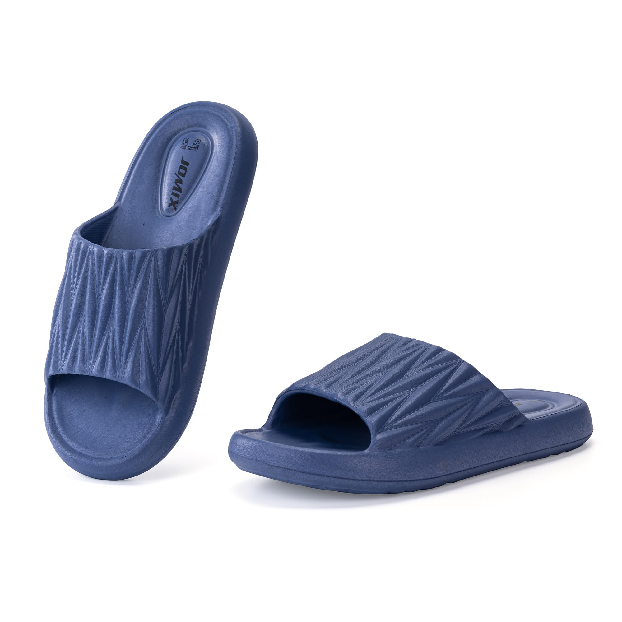 JOMIX Herren Badeschuhe Sommer Rutschfest Badeschlappen Badelatschen Leicht Eva Slipper Weich Schlappen Pool Strand Schwimmen