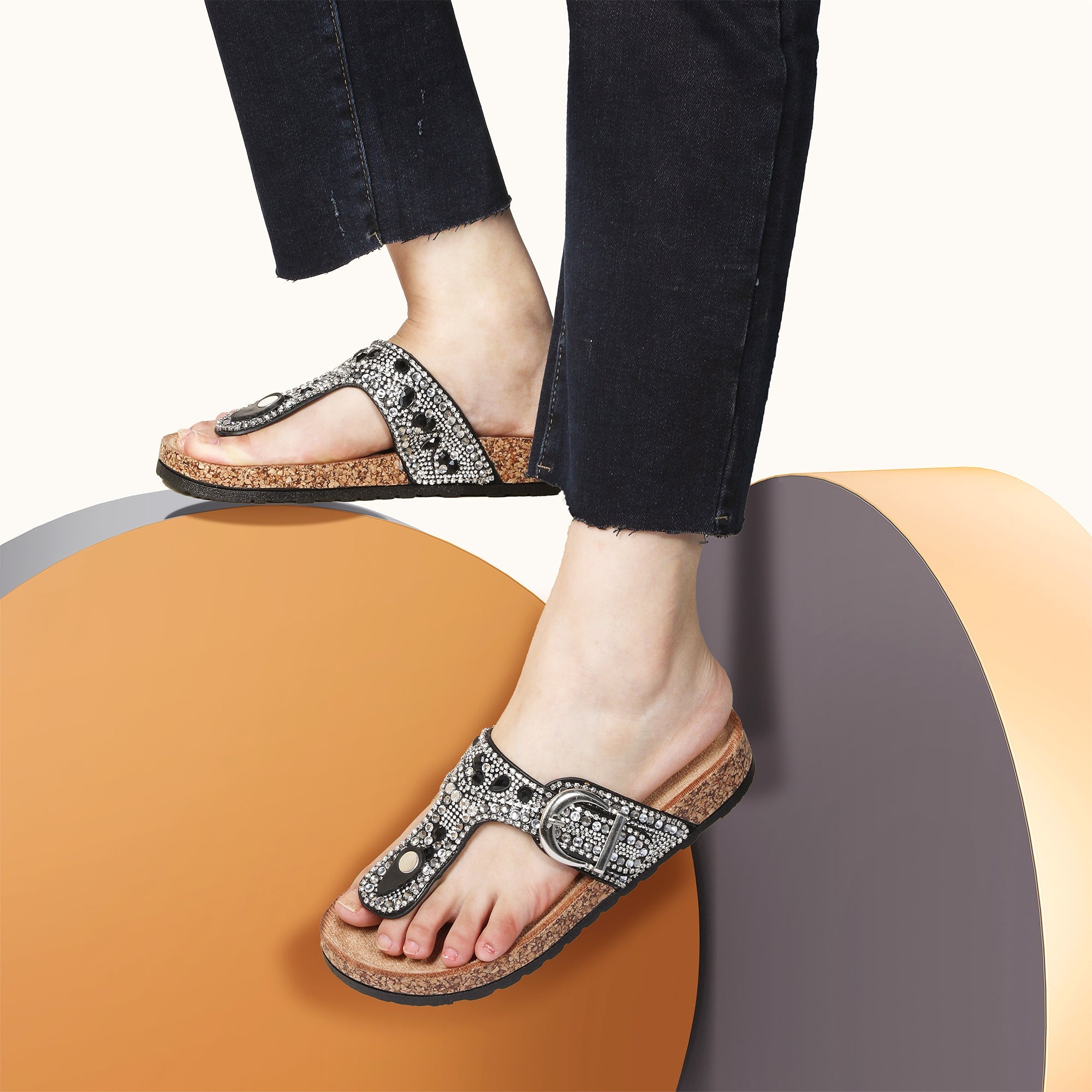 JOMIX Infradito Donna Estive Ciabatte in Gomma EVA da Mare Spiaggia Casa WCI250332