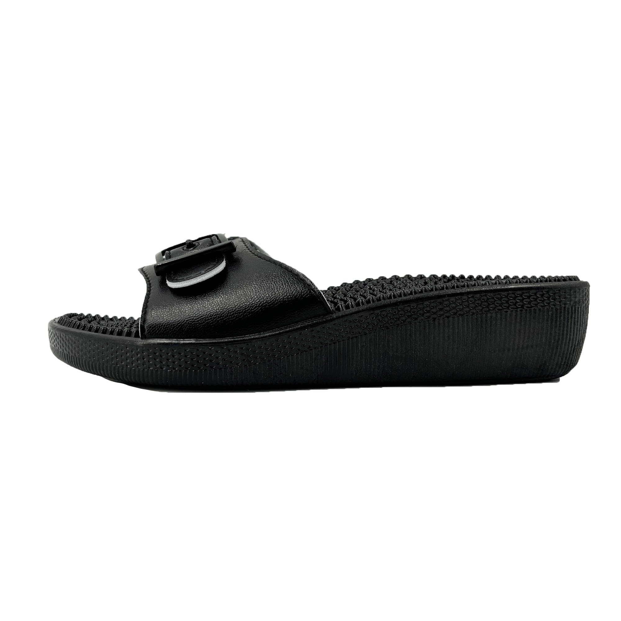 JOMIX Massage Schlappen Damen Weiche Badeschuhe Sommer Pantoletten Slipper Hausschuhe