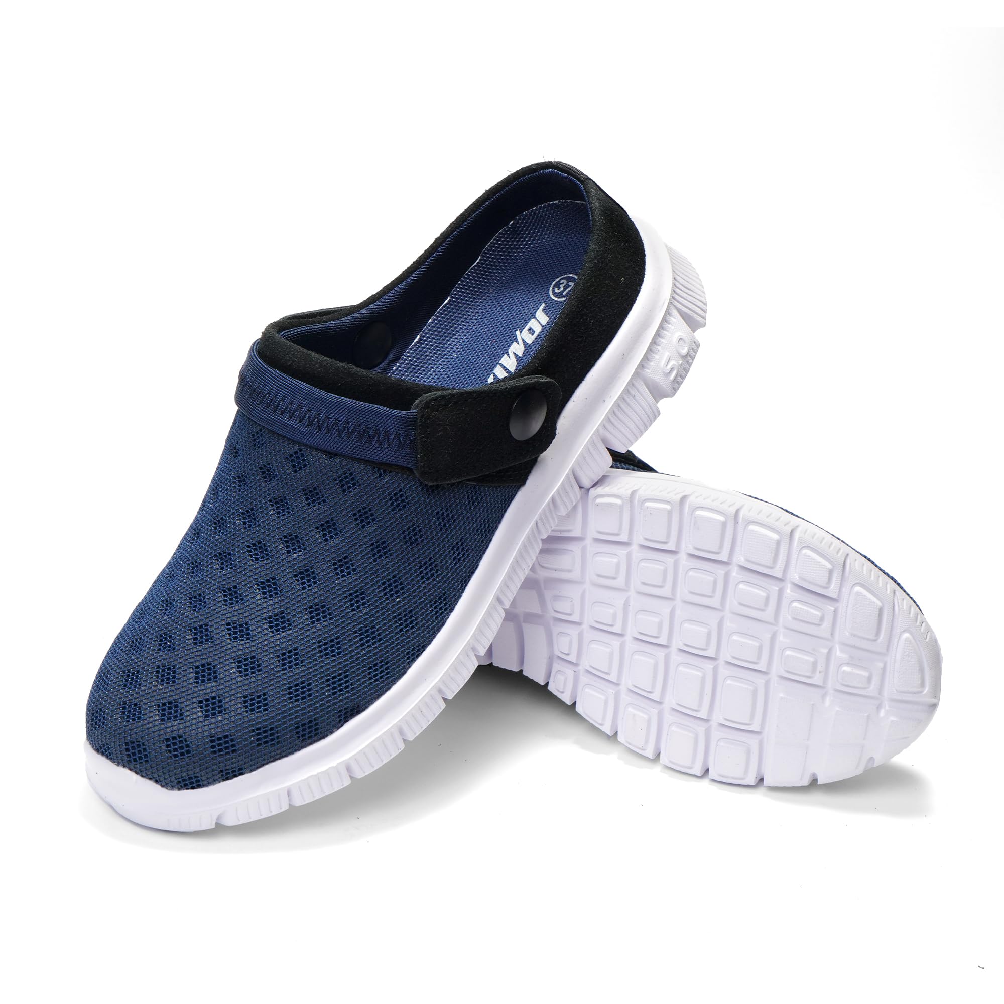 JOMIX Orthopädische Schuhe Damen Gesundheitsschuhe Sandalen Sommer Weiche Hallux Valgus Schuhe mit Fußbett Rutschfeste Hauschuhe