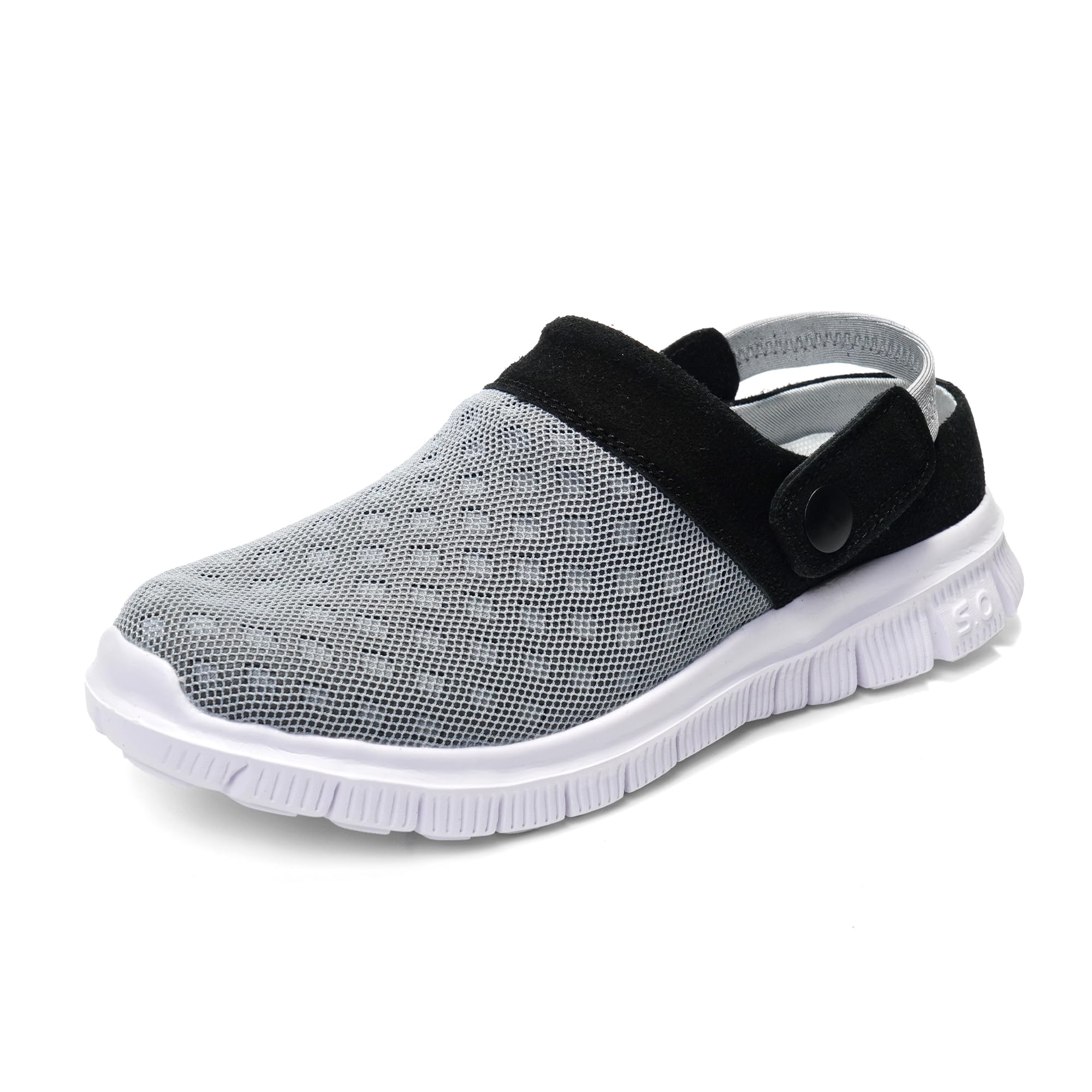 JOMIX Orthopädische Schuhe Damen Gesundheitsschuhe Sandalen Sommer Weiche Hallux Valgus Schuhe mit Fußbett Rutschfeste Hauschuhe