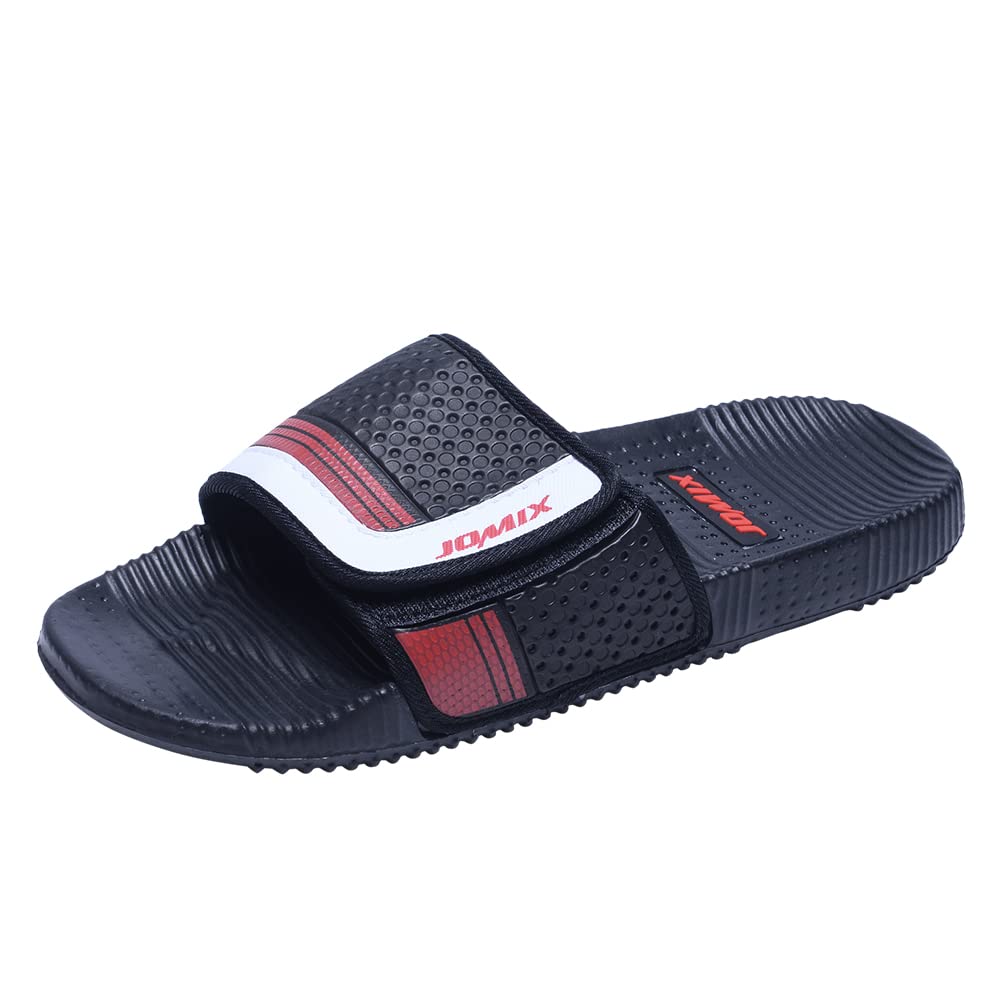 JOMIX Pantoffeln Herren Badelatschen Sommer Schlappen Badeschuhe Pantoletten Leicht Sandalen EVA Badeschlappen Slipper