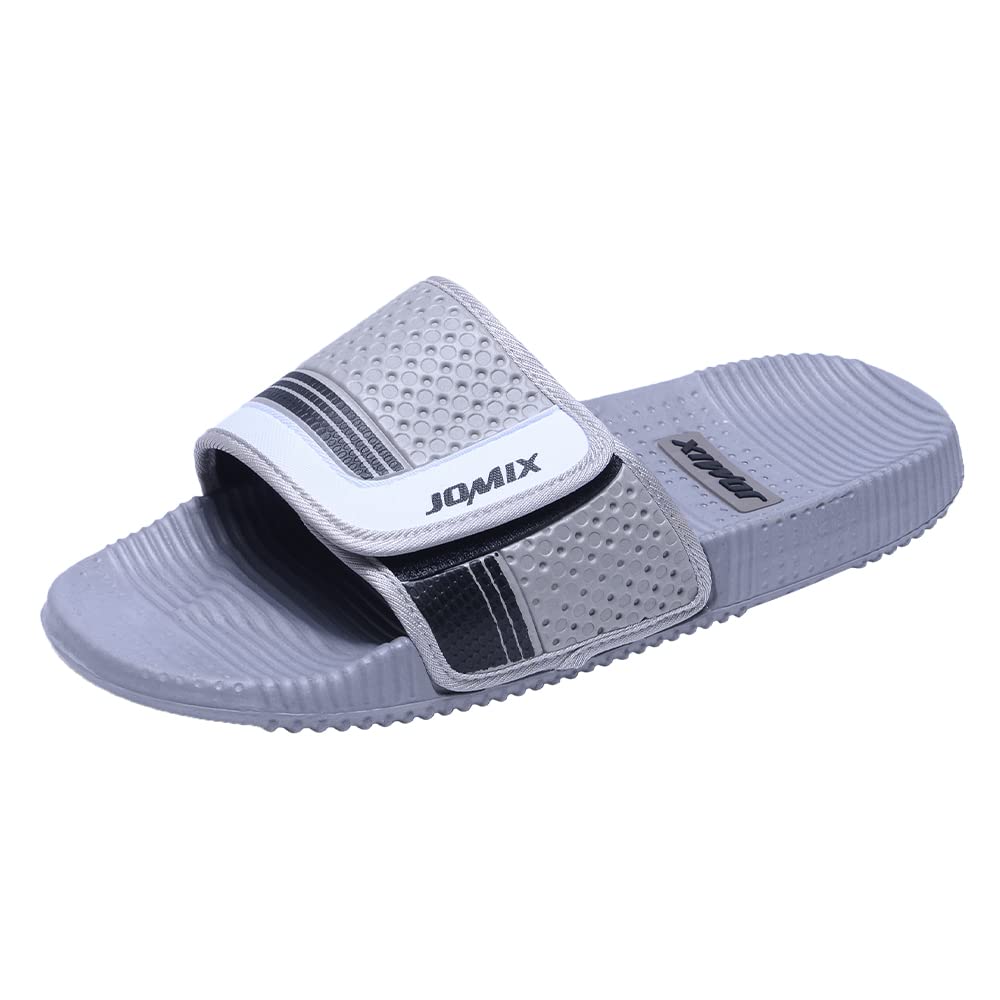 JOMIX Pantoffeln Herren Badelatschen Sommer Schlappen Badeschuhe Pantoletten Leicht Sandalen EVA Badeschlappen Slipper