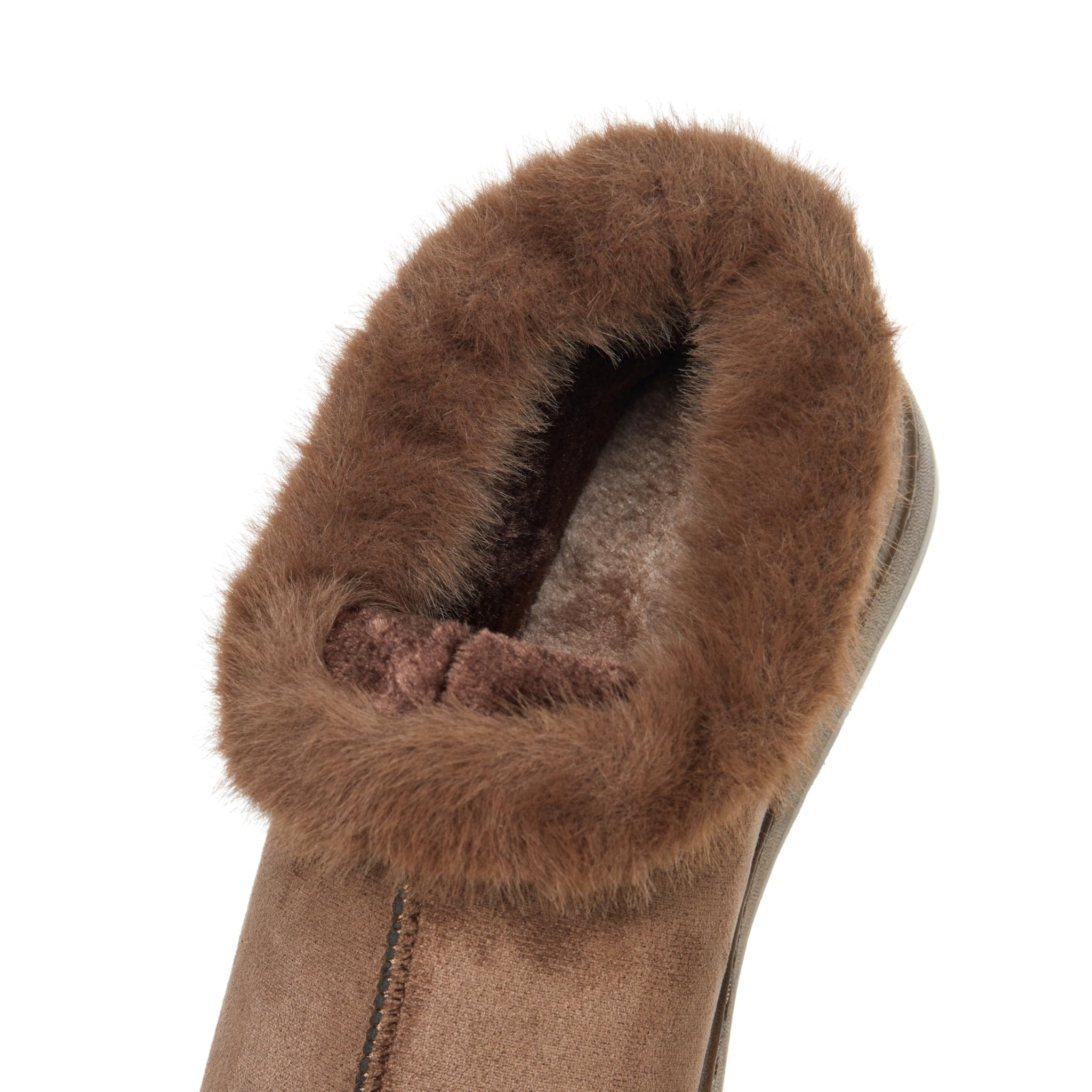 JOMIX Pantofole da Donna Invernali in Pelliccia Sintetica Chiuse e Pelose MD9694