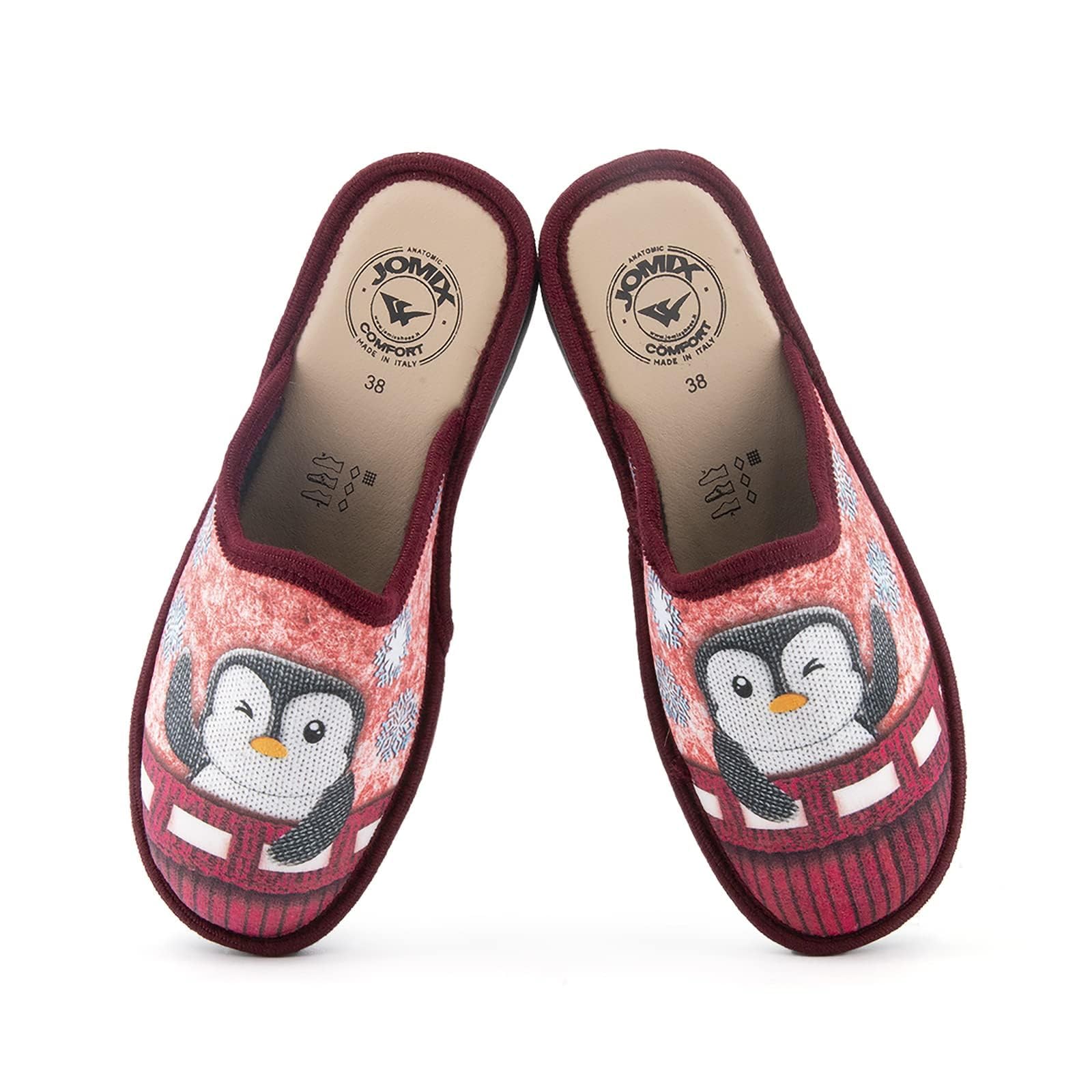 JOMIX Pantofole Donna Casa Comode Ciabatte Anatomiche Made in Italy