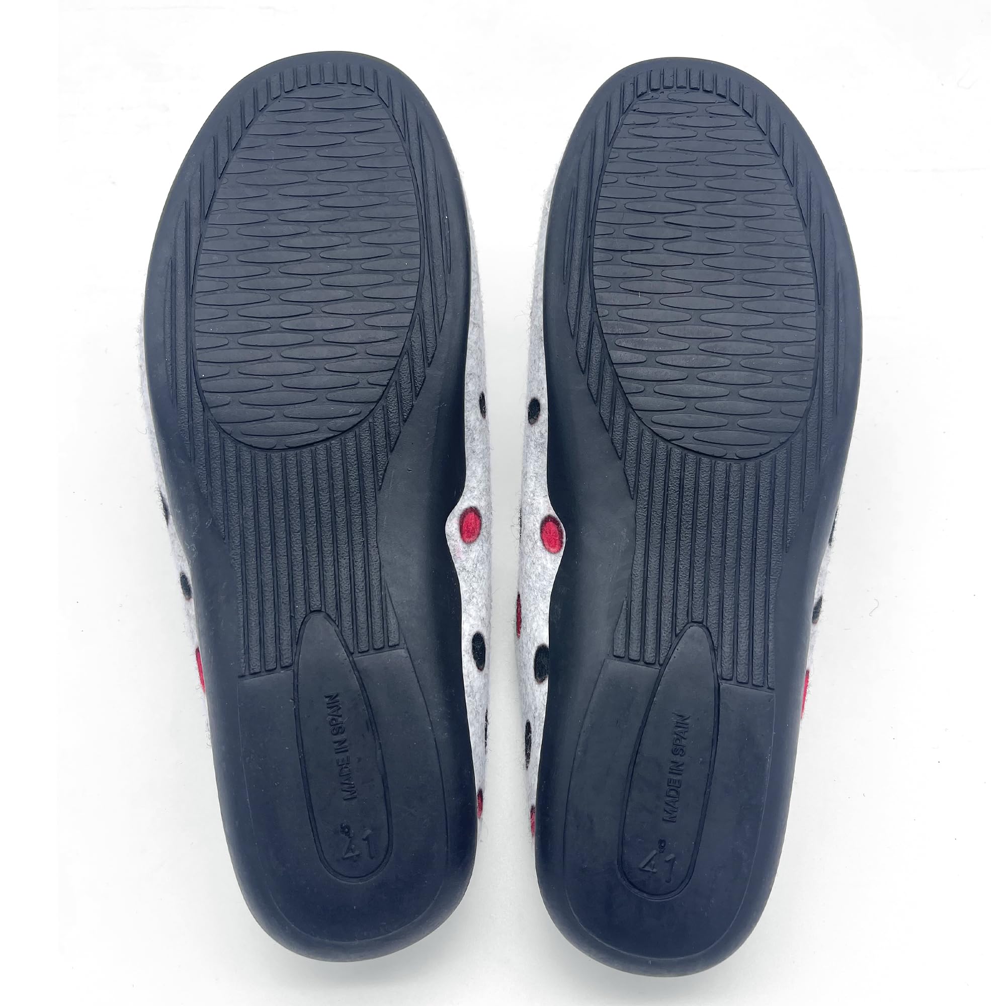 JOMIX Pantofole Donna Invernali Ciabatte Feltro da Casa con Stampa Animale Made in Spagna