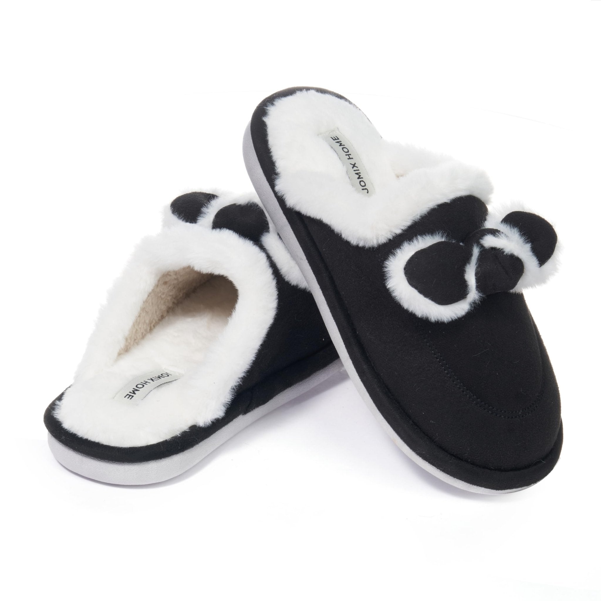 JOMIX Pantofole Donna Invernali da Casa Pelose Calde Flat Termiche Comode e Morbide MD9651