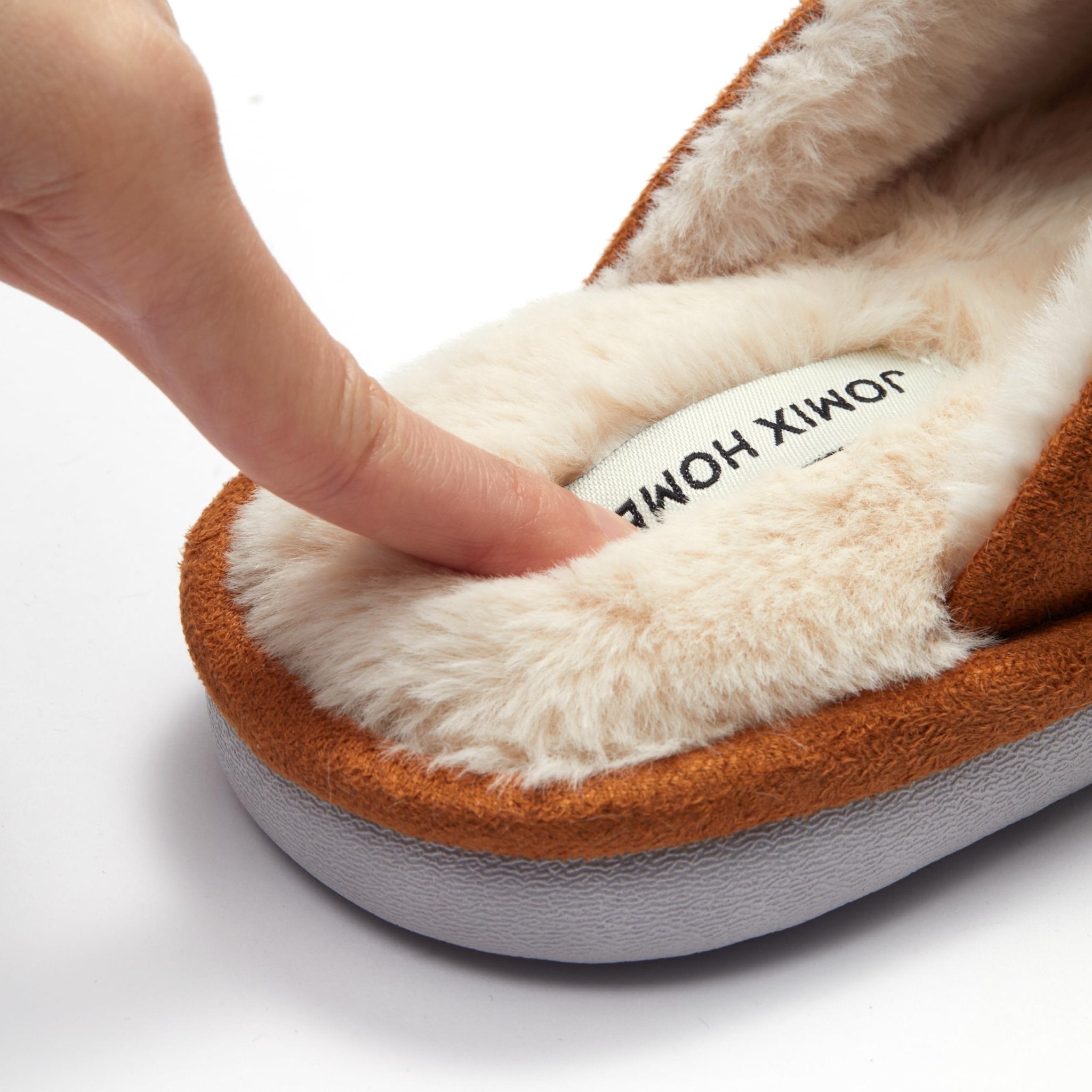 JOMIX Pantofole Donna Invernali da Casa Pelose Calde Flat Termiche Comode e Morbide MD9673