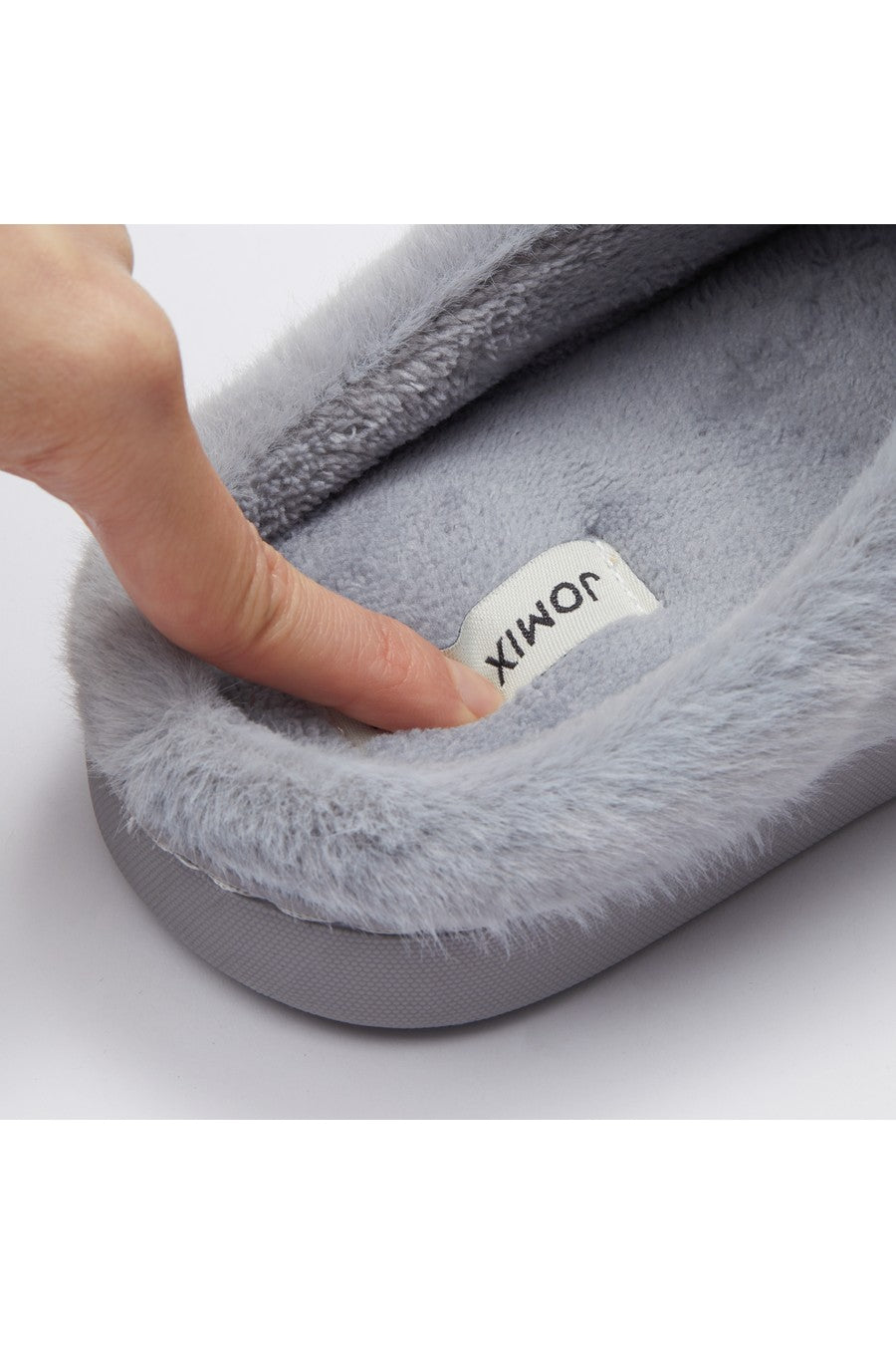 JOMIX Pantofole Donna Invernali Pelose Chiuse Morbide MD9610