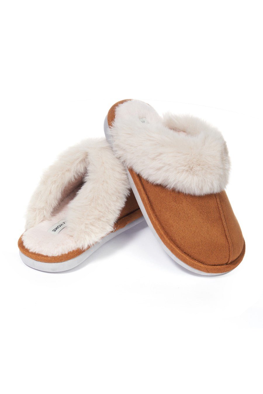 JOMIX Pantofole Donna Invernali Pelose Chiuse Morbide MD9663