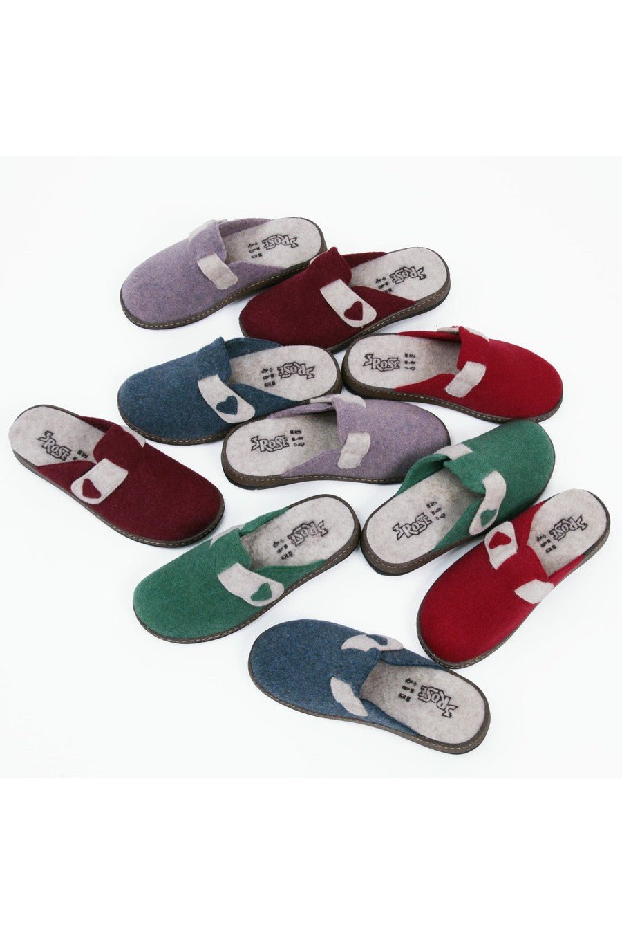 JOMIX Pantofole Donna Invernali Pelose Chiuse Morbide TR1603