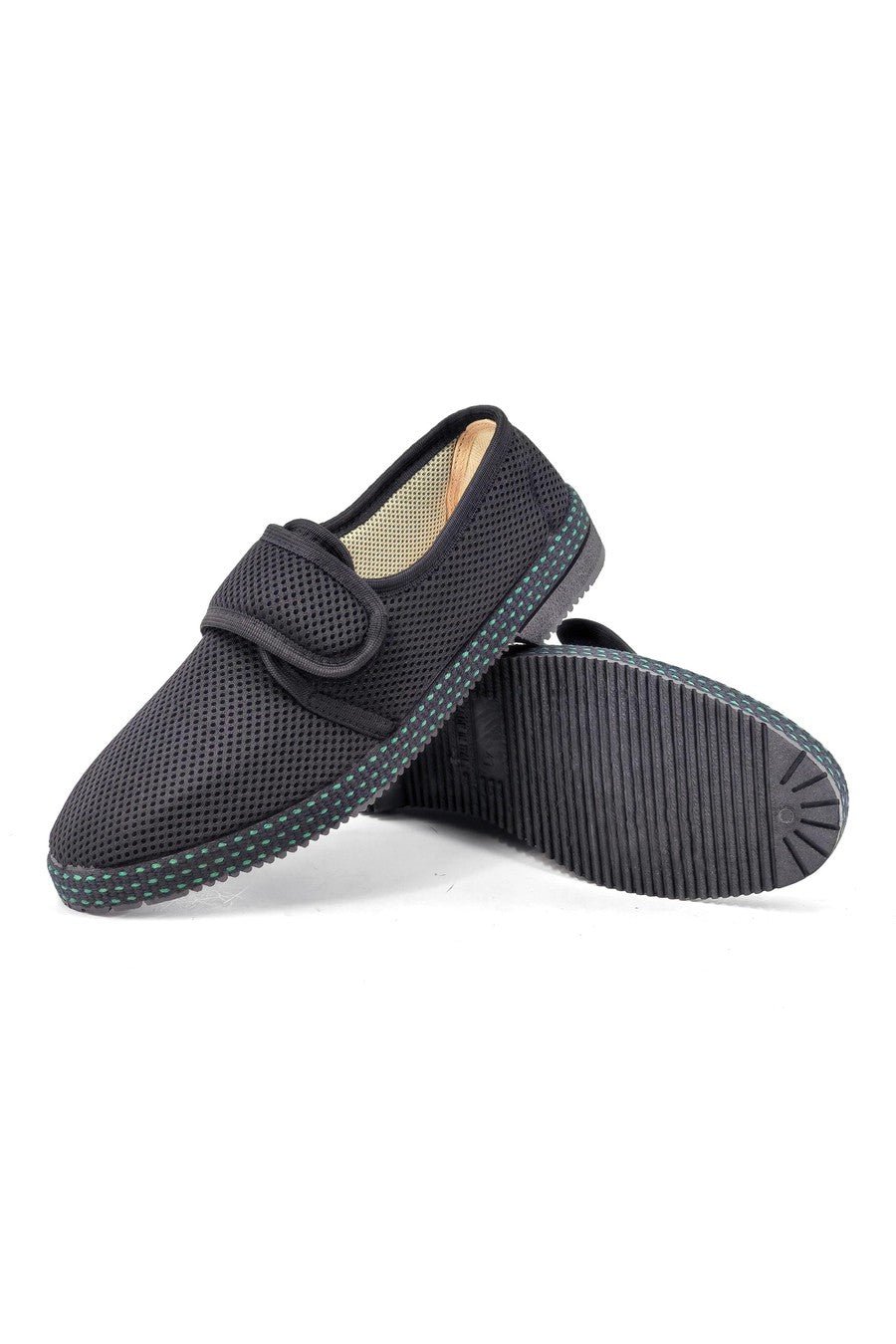 JOMIX Pantofole Uomo Estive Ciabatte da Anziani con Strappo Scarpe Lavabile in Lavatrice ITU1897